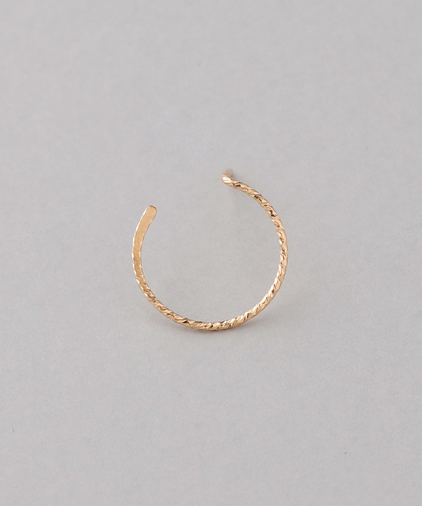 [14KGF] Circle Earrings [Basic]