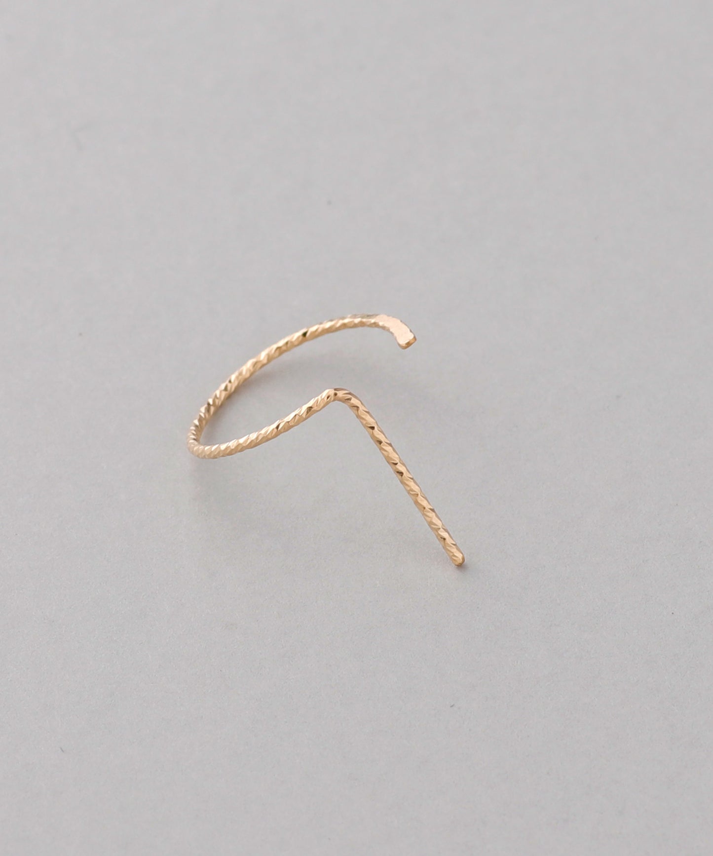 [14KGF] Circle Earrings [Basic]