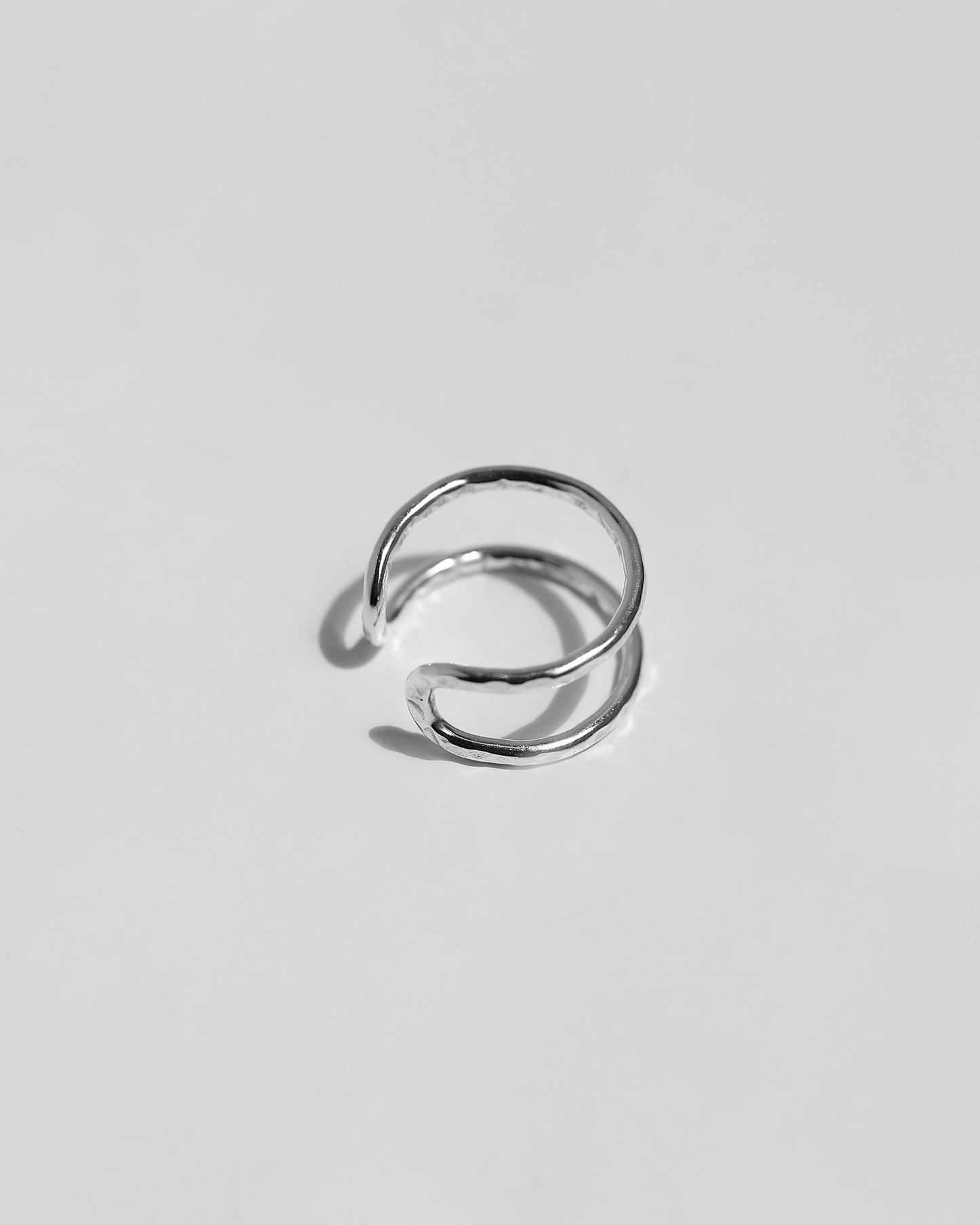 Double Line Ear Cuff [925 silver][Basic]