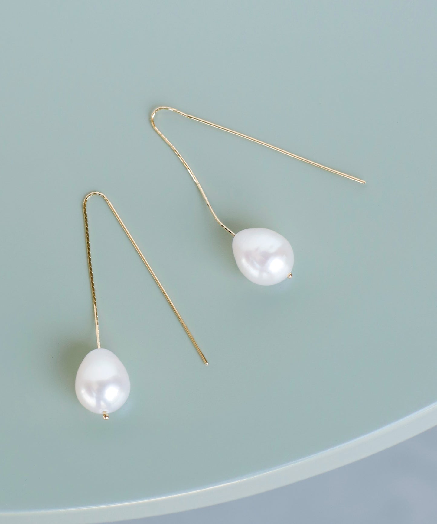 Freshwater Pearl Long Earrings[Sheerchic]