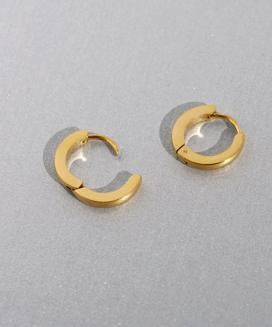 【Stainless Steel IP】 Mini Hoop Earrings[A]