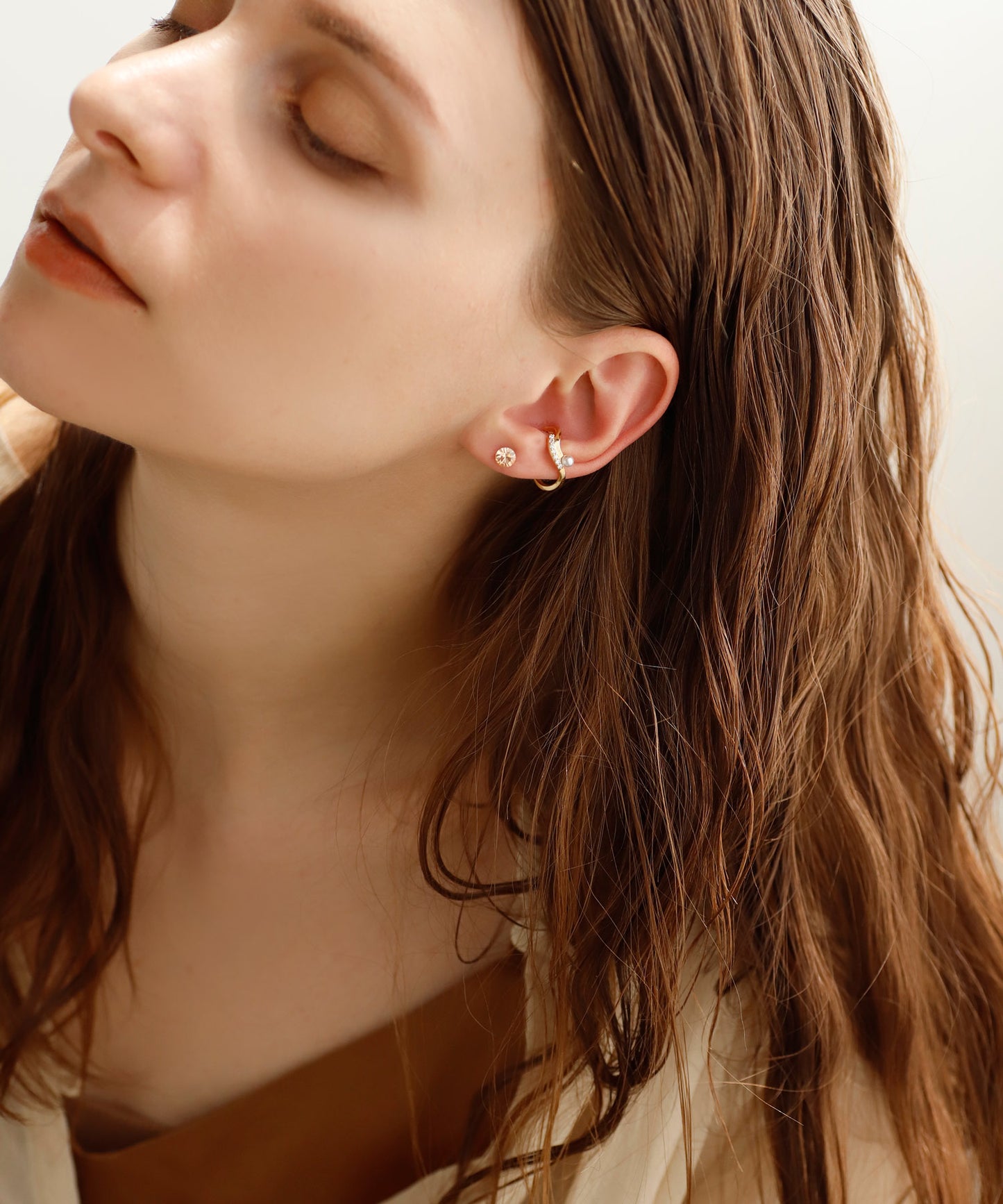 Pearl × Bijoux Ear Cuff [Sheerchic]