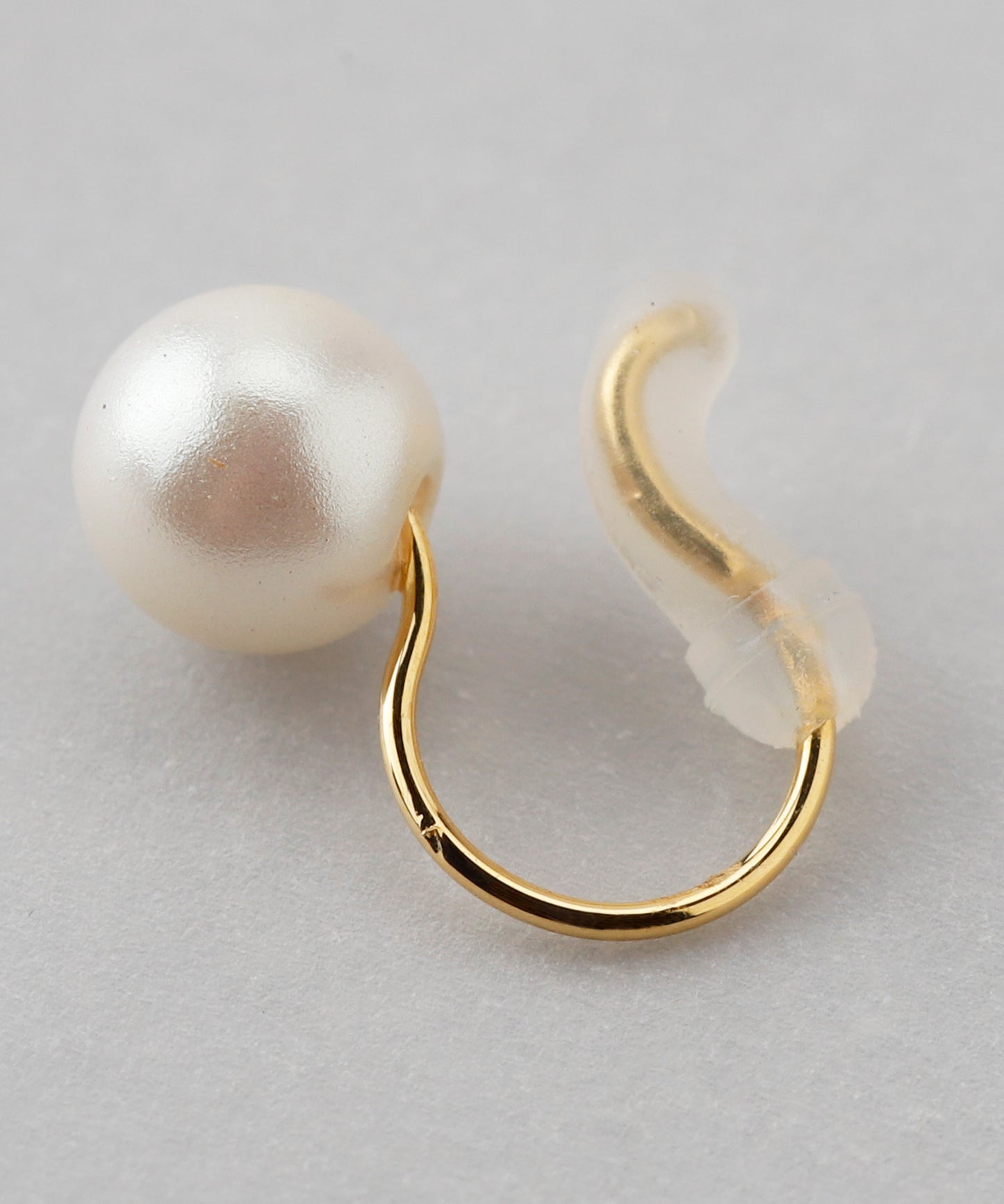 Pearl Asymmetry Clip On Earrings[Sheerchic]