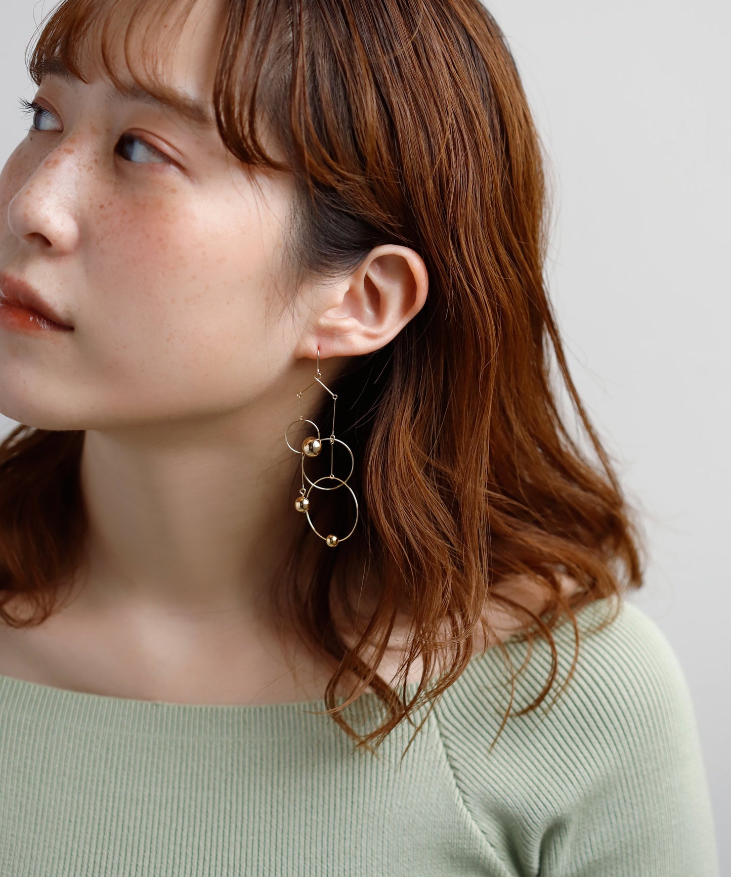【Online Store Limited】Yajirobe Earrings[Sphere]