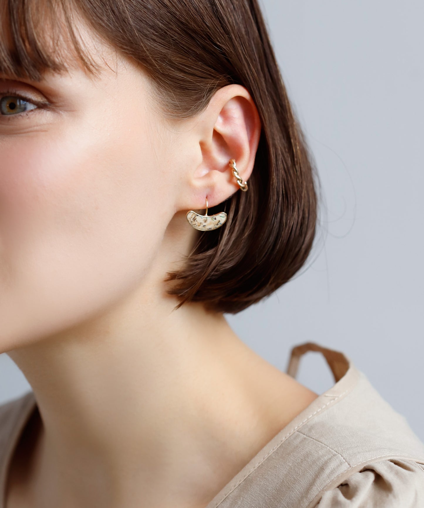 Unique Shell Earrings[B][Sheerchic]