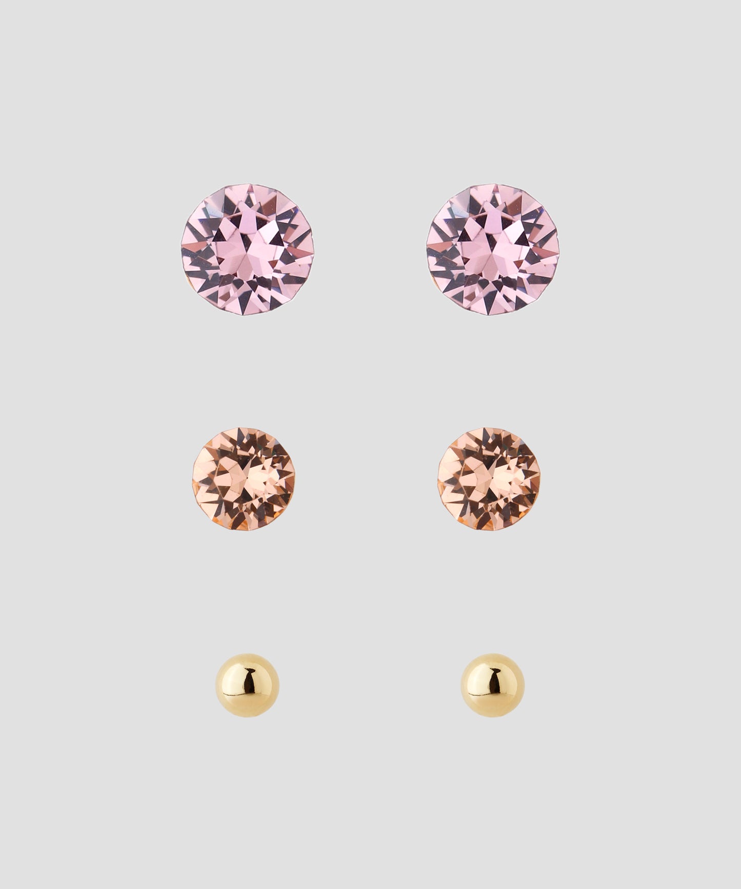 Bijoux Earrings [set of 3 pairs][A]