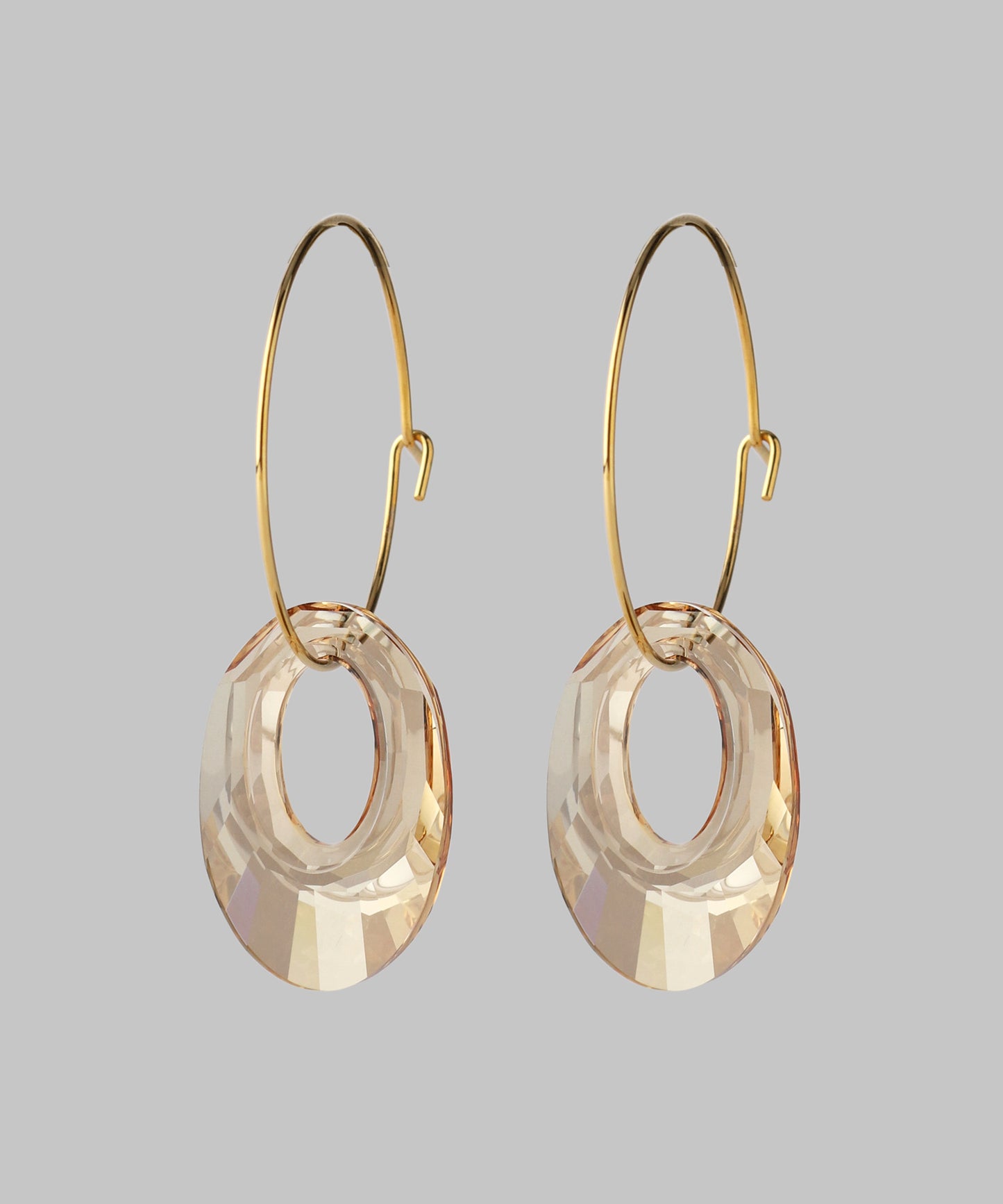 Round Bijou Earrings [Basic]