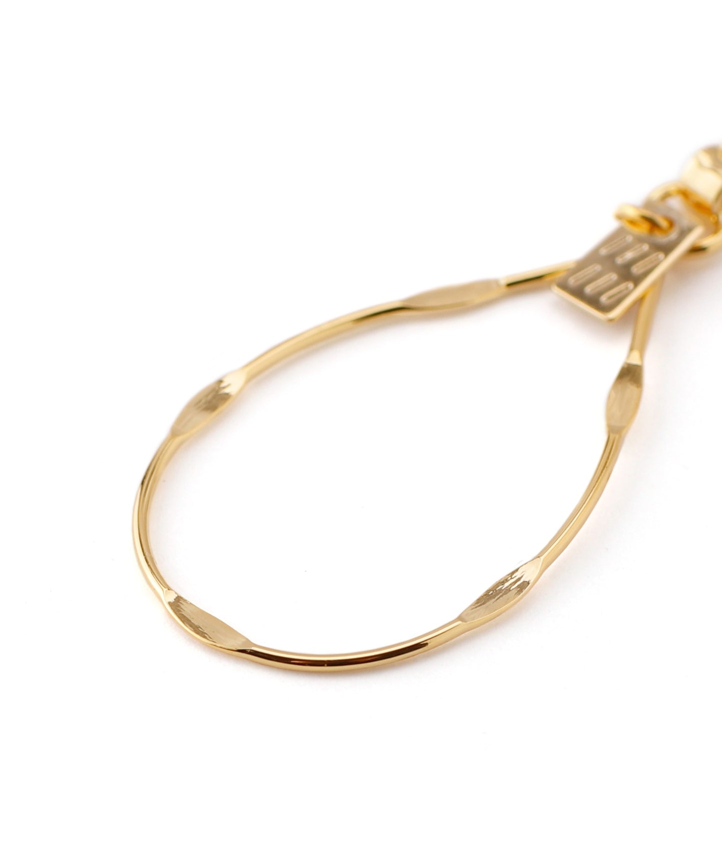 Metal Drop Motif Earrings[Sheerchic]