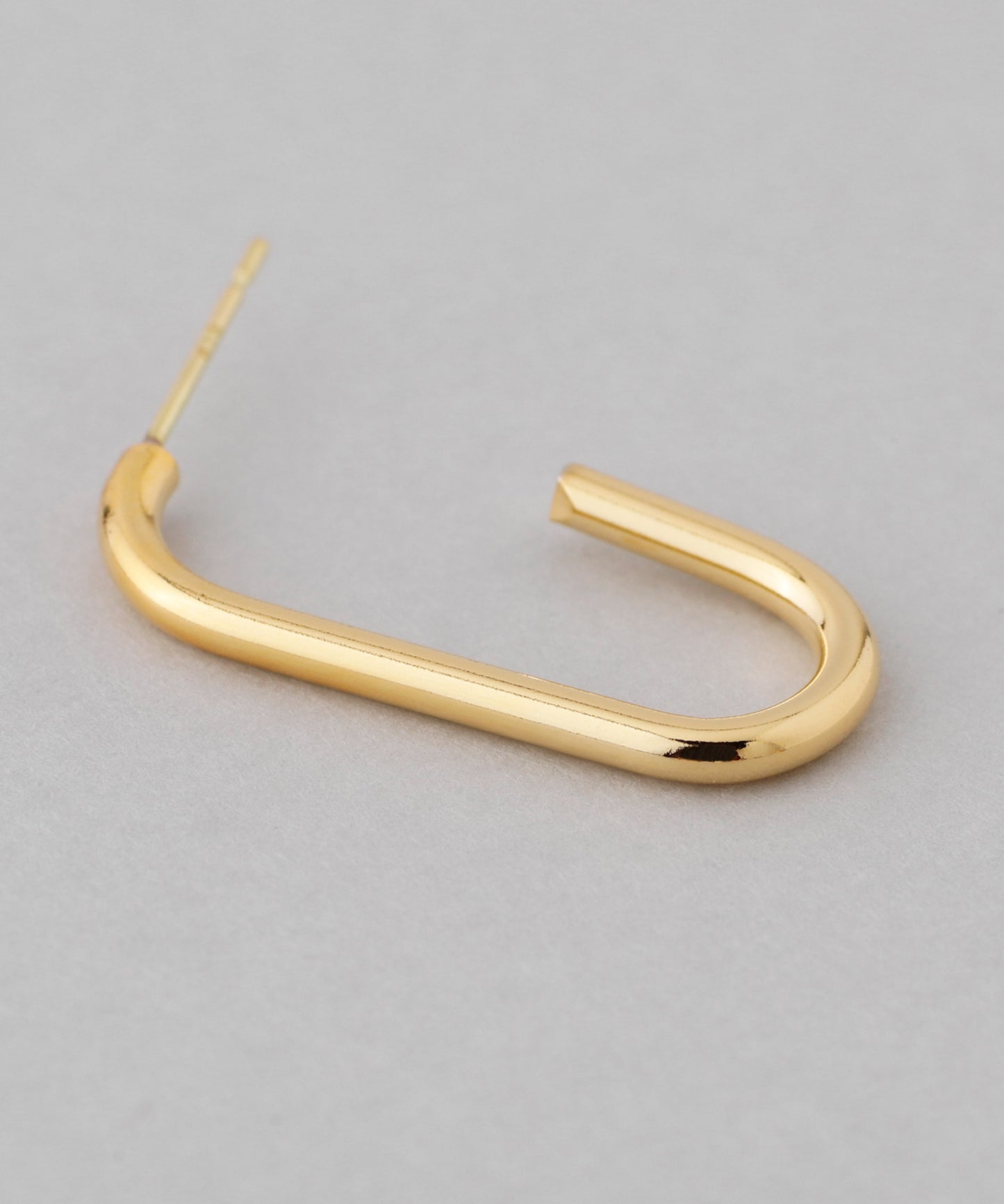 Oval Hoop Earrings [Sheerchic]