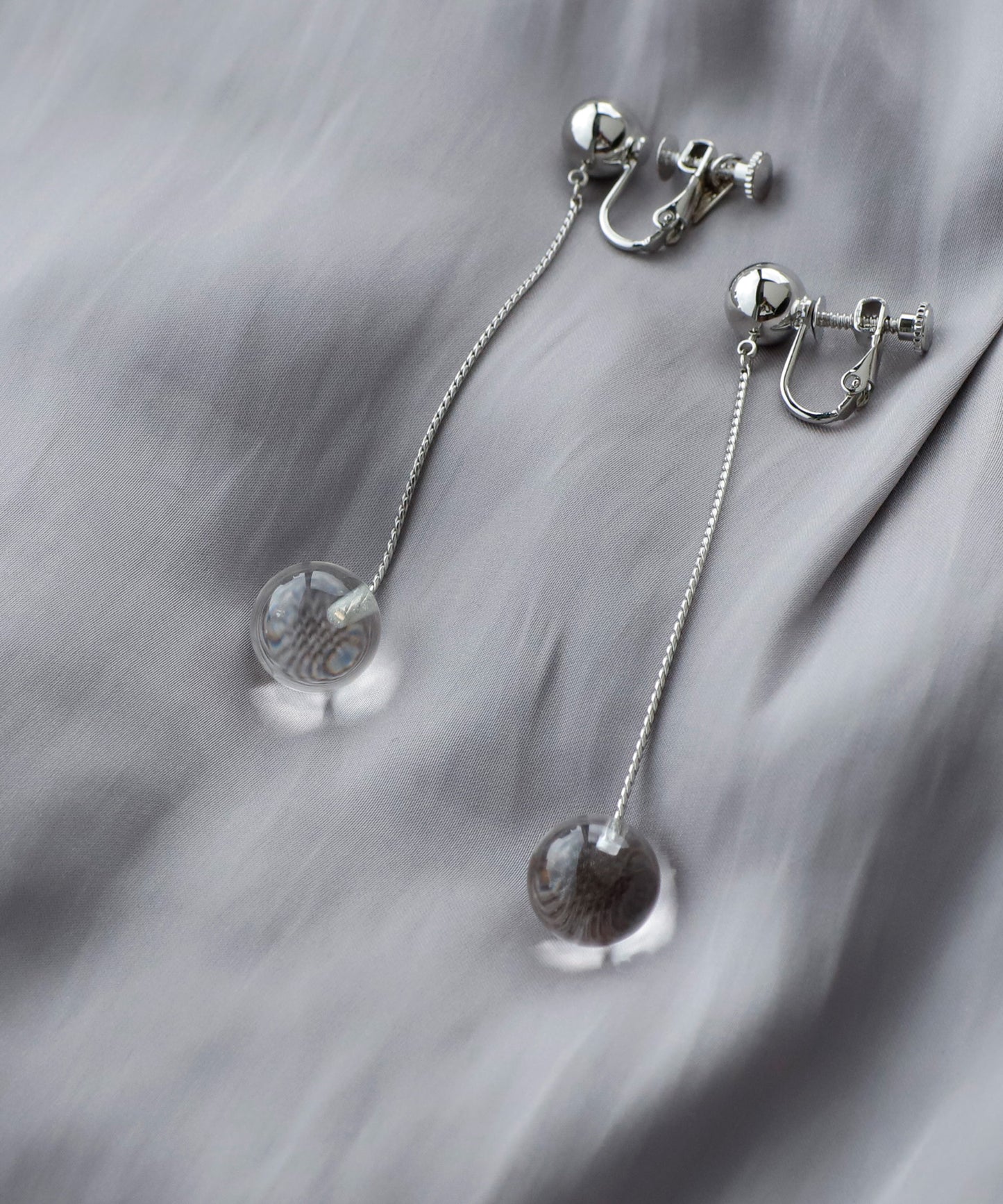 Crystal Swing Clip On Earrings[Ownideal]