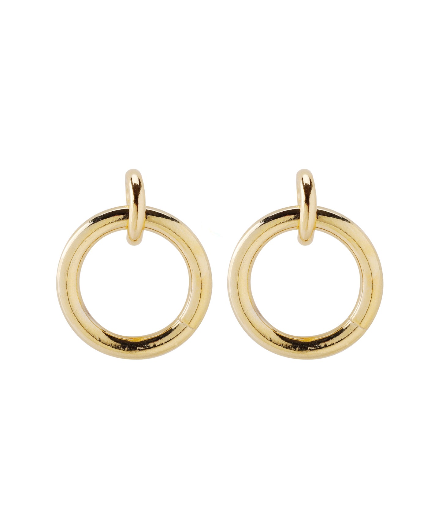 Metal Hoop Earrings[Owindeal]