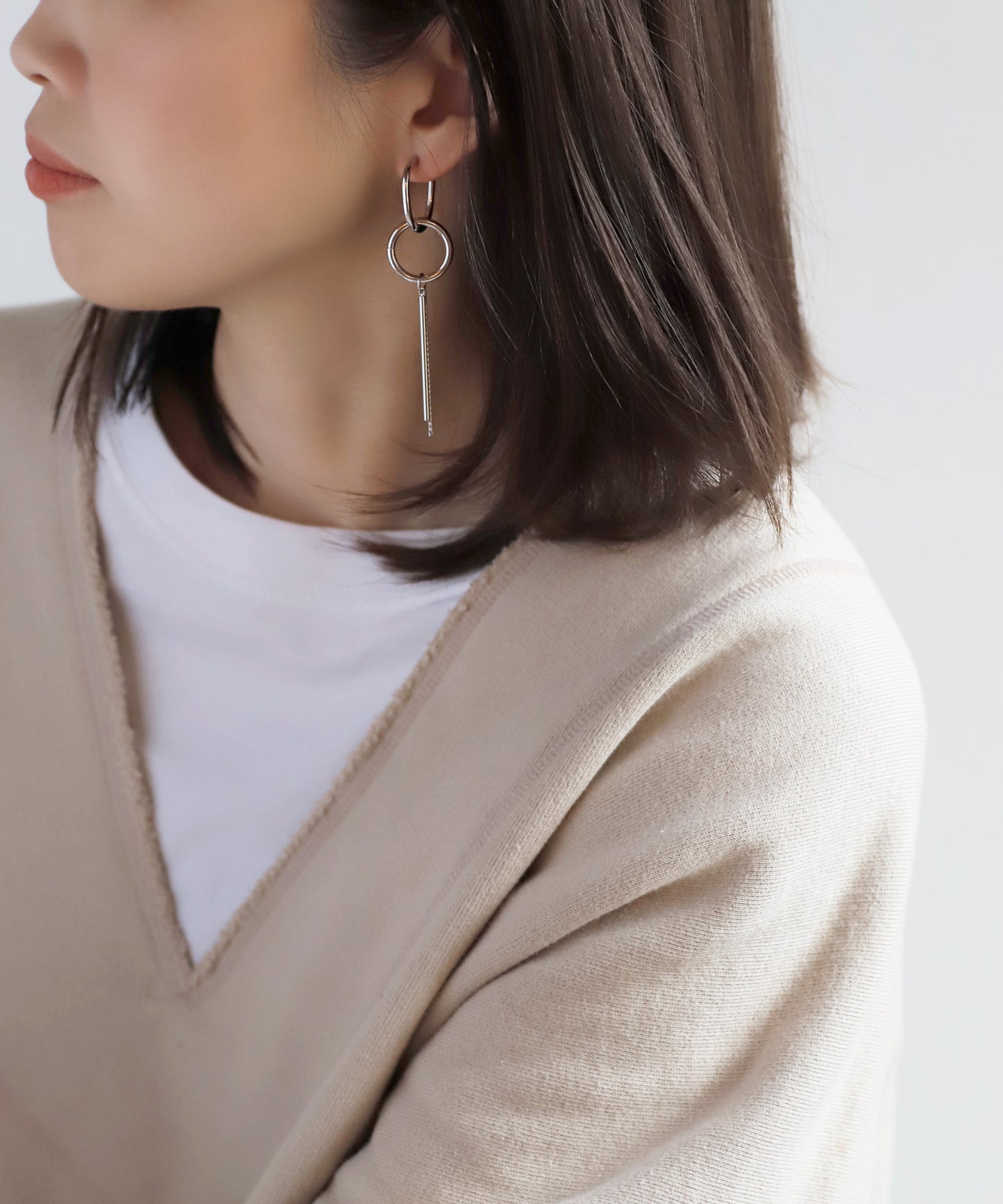 Metal Long Earrings[Ownideal]