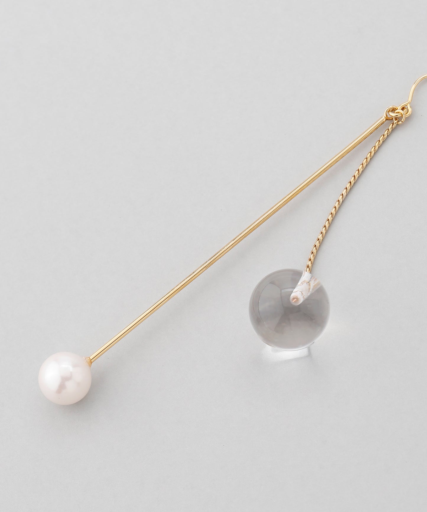 Crystal × Pearl Earrings [Ownideal]