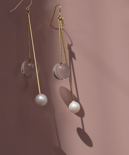 Crystal × Pearl Earrings [Ownideal]