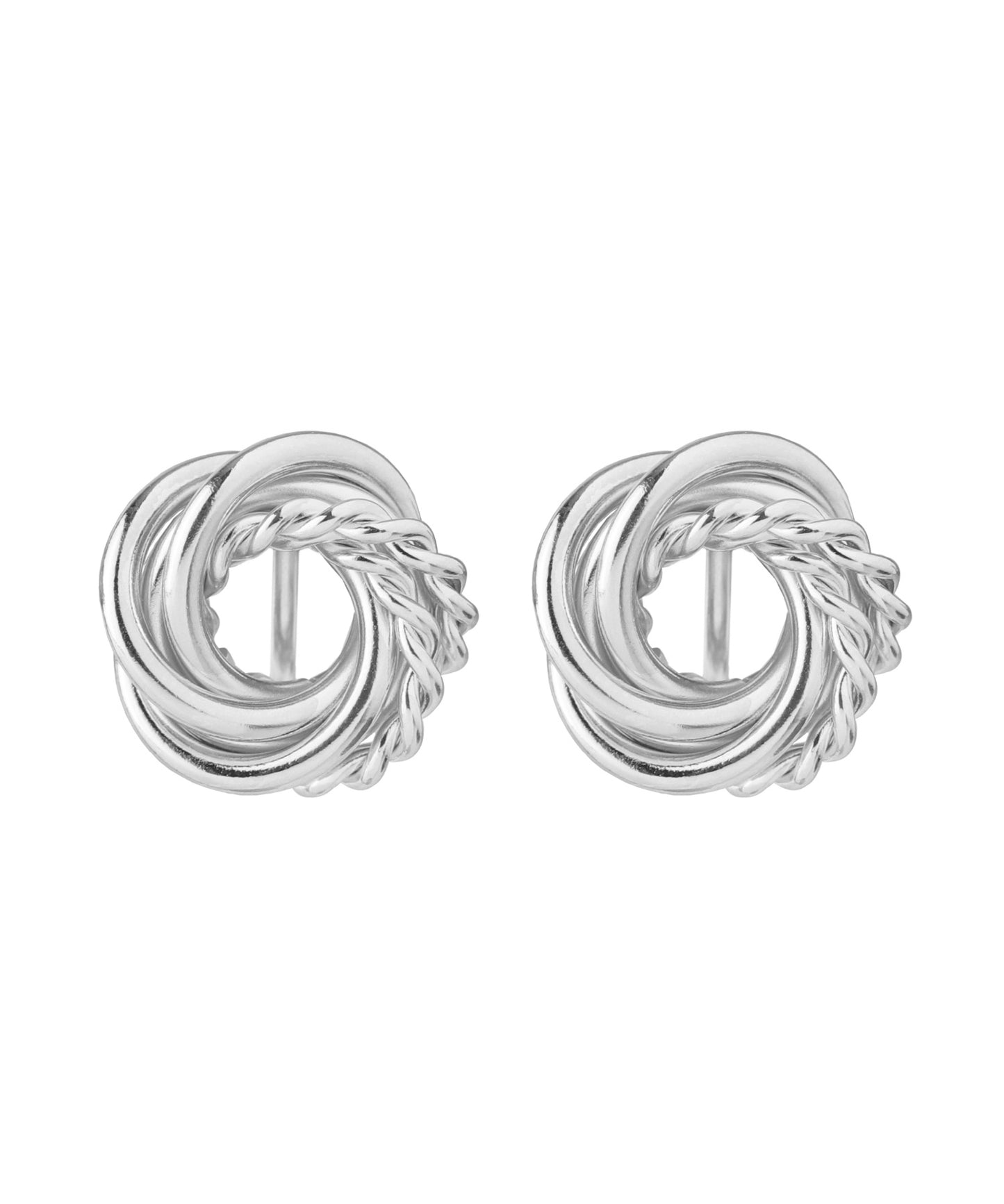 Metal Round Clip On Earrings[Ownideal]