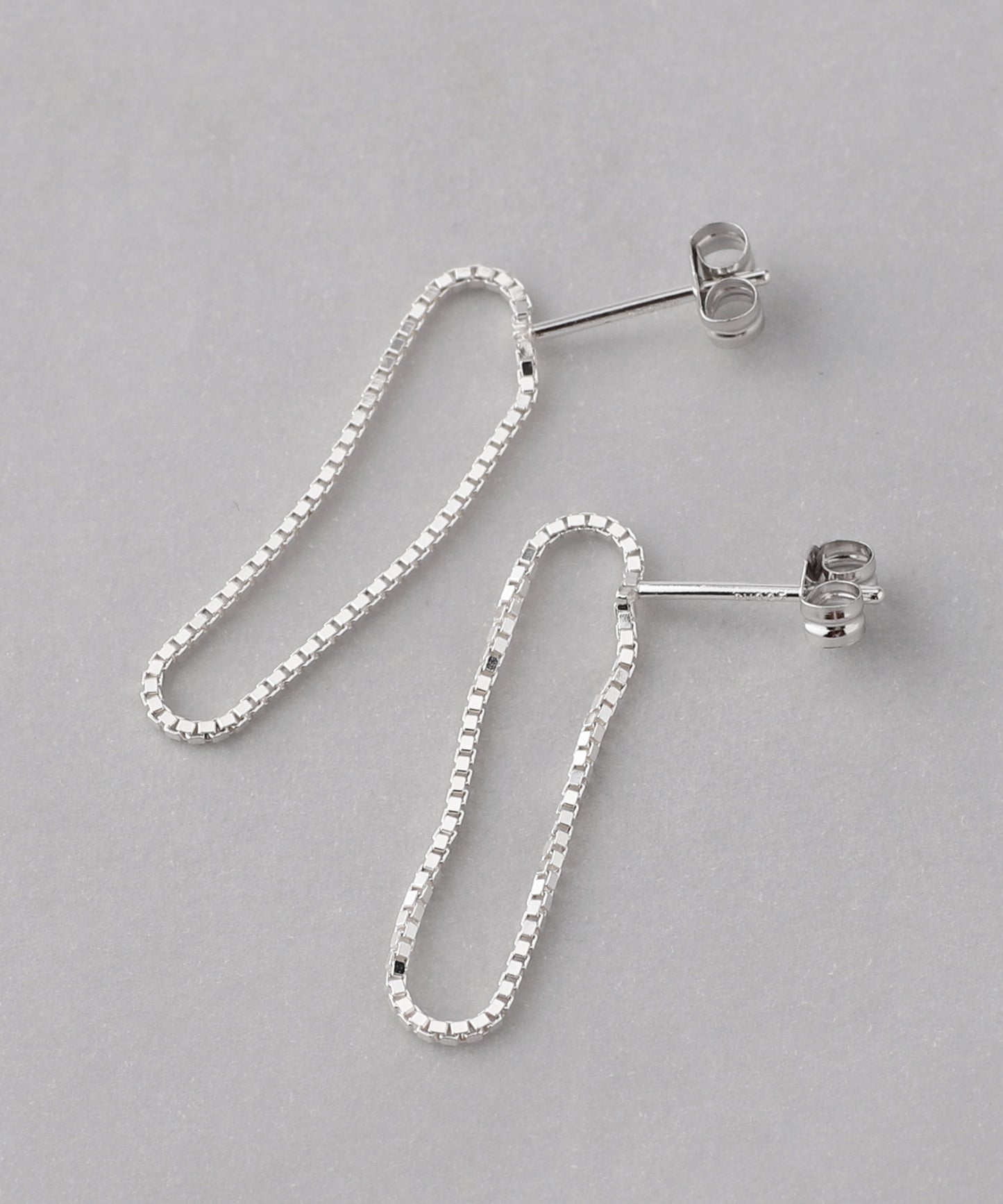Chain Earrings[925 silver]