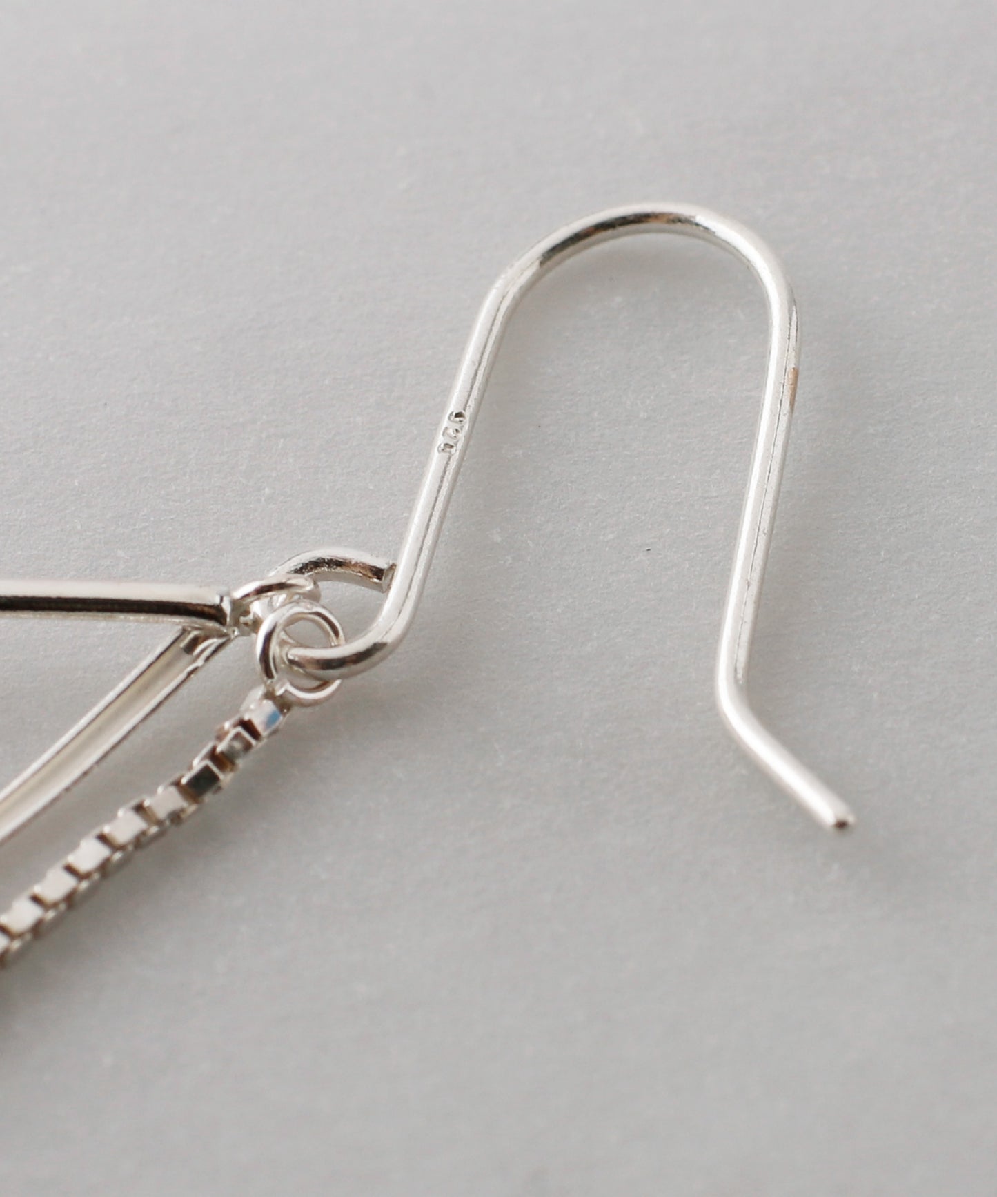 Twisted Line Earrings [925 silver][Basic]