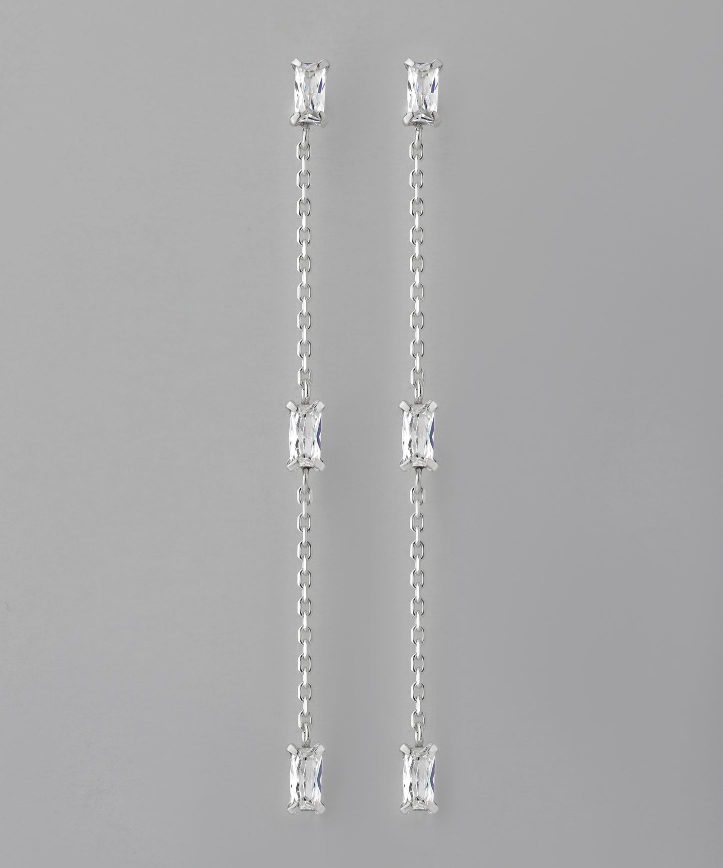 Bijoux × Chain Earrings [925 silver]