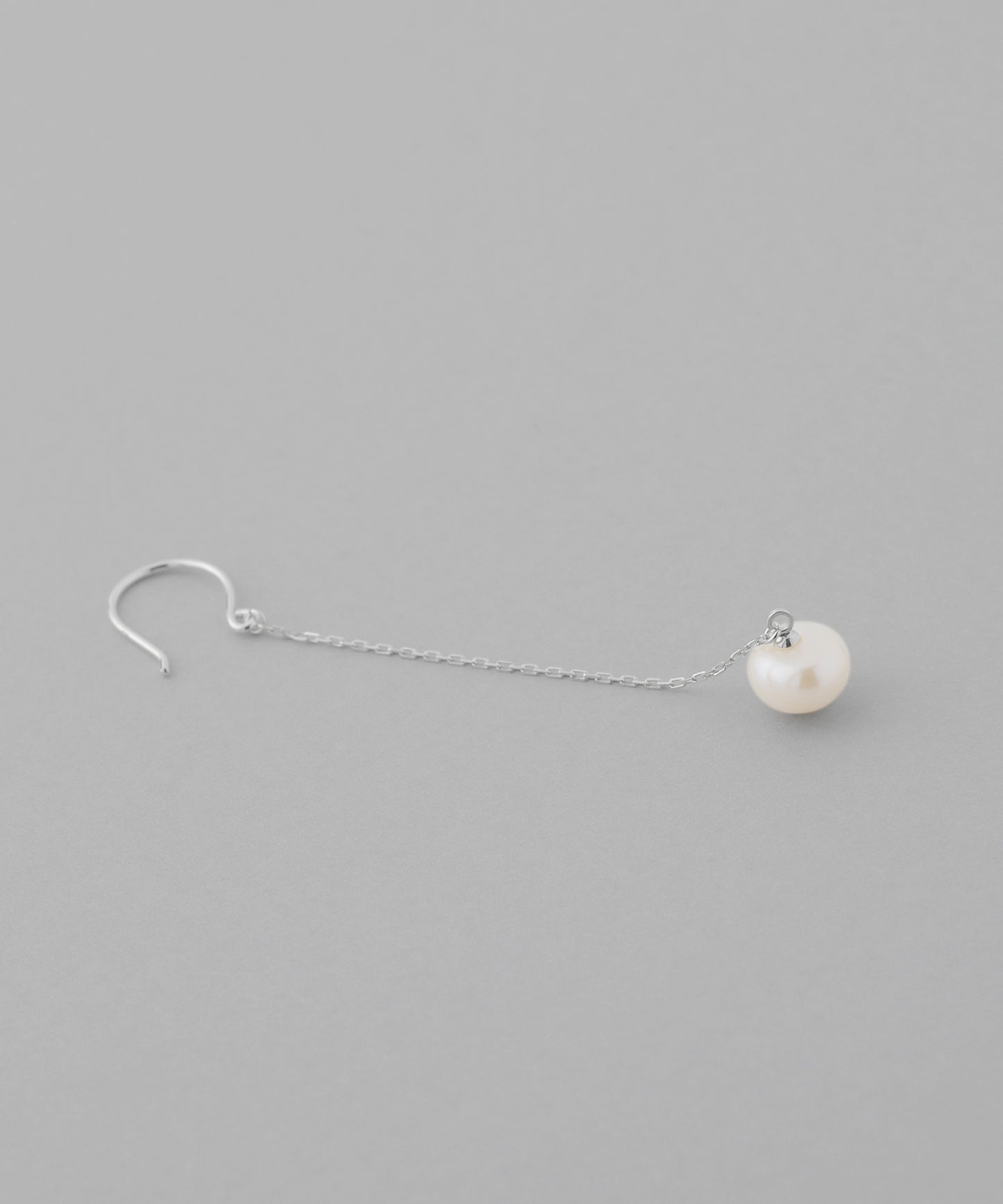 Pearl Long Earrings [925 silver][Basic]