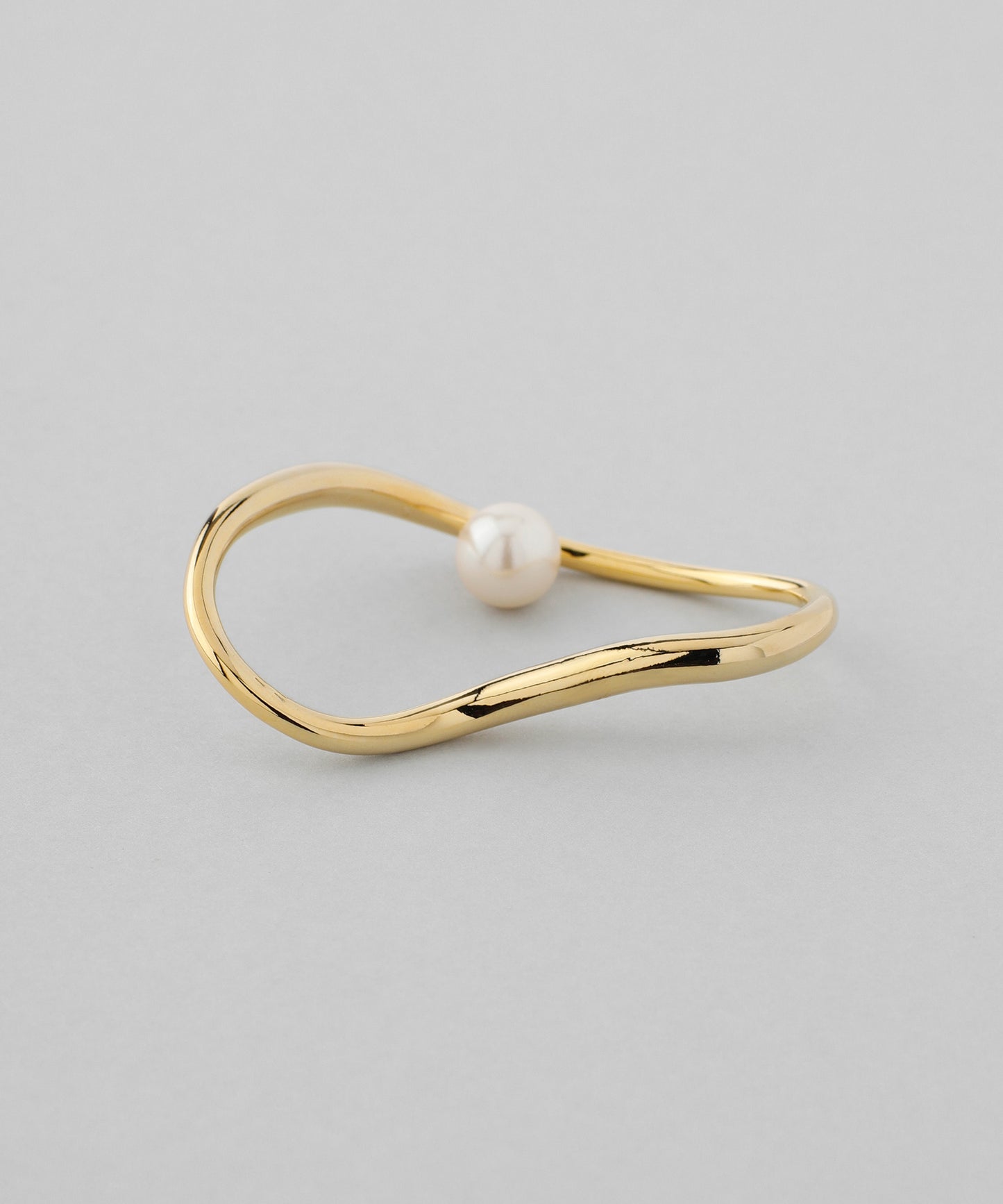 Pearl Double Finger Ring [Ownideal]