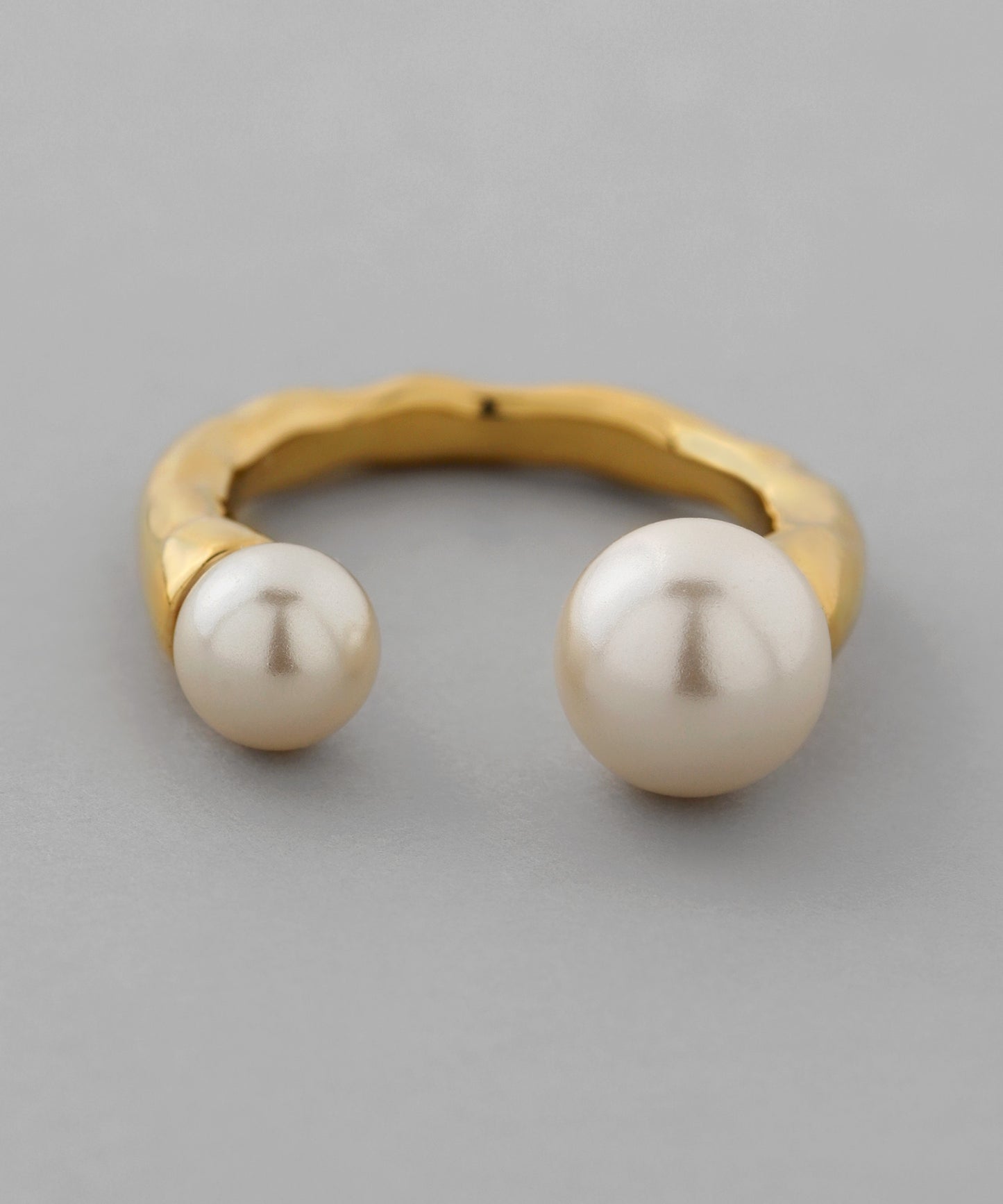Double Pearl 2Way Ring