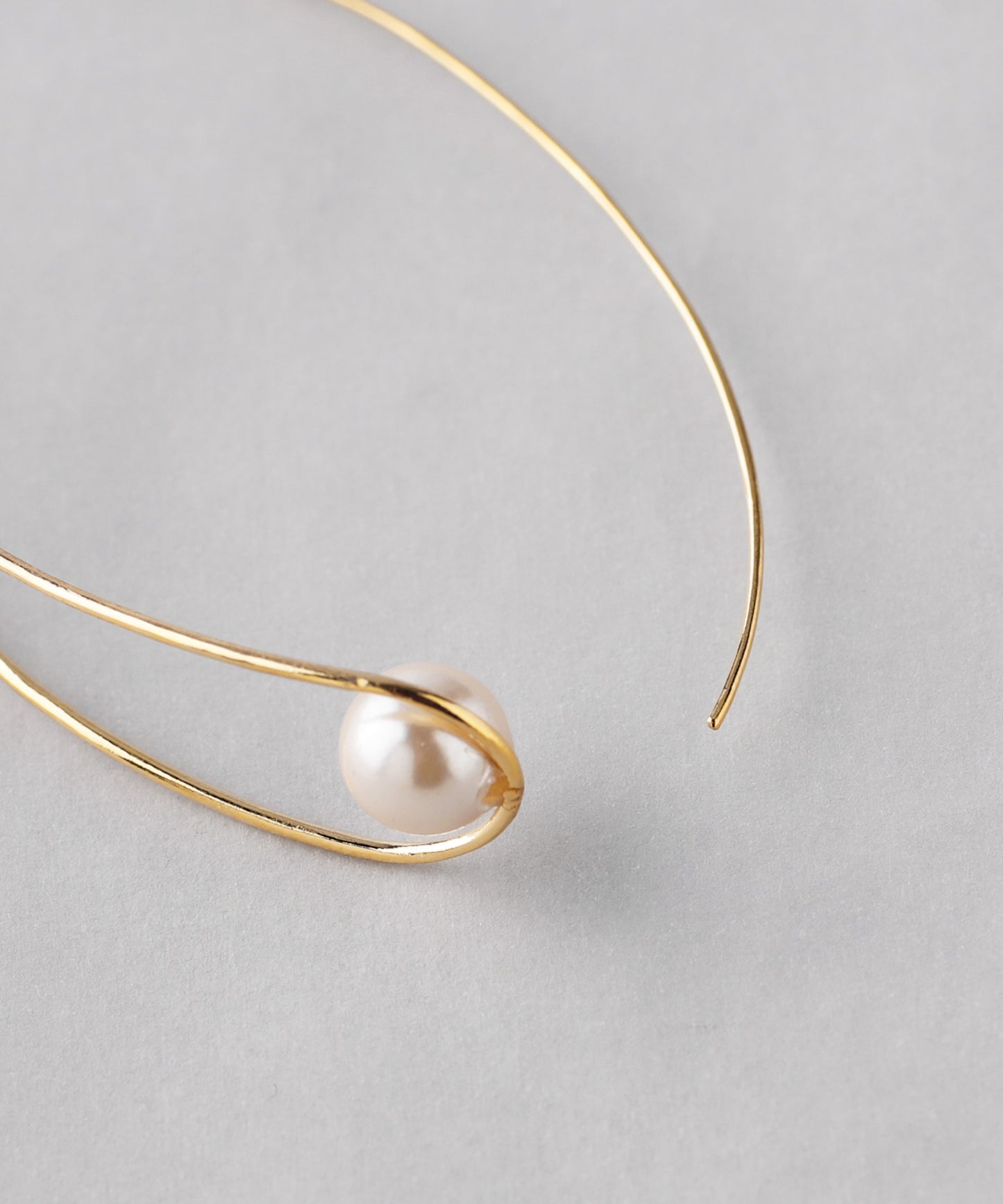 Pearl Round Earrings[Sheerchic]