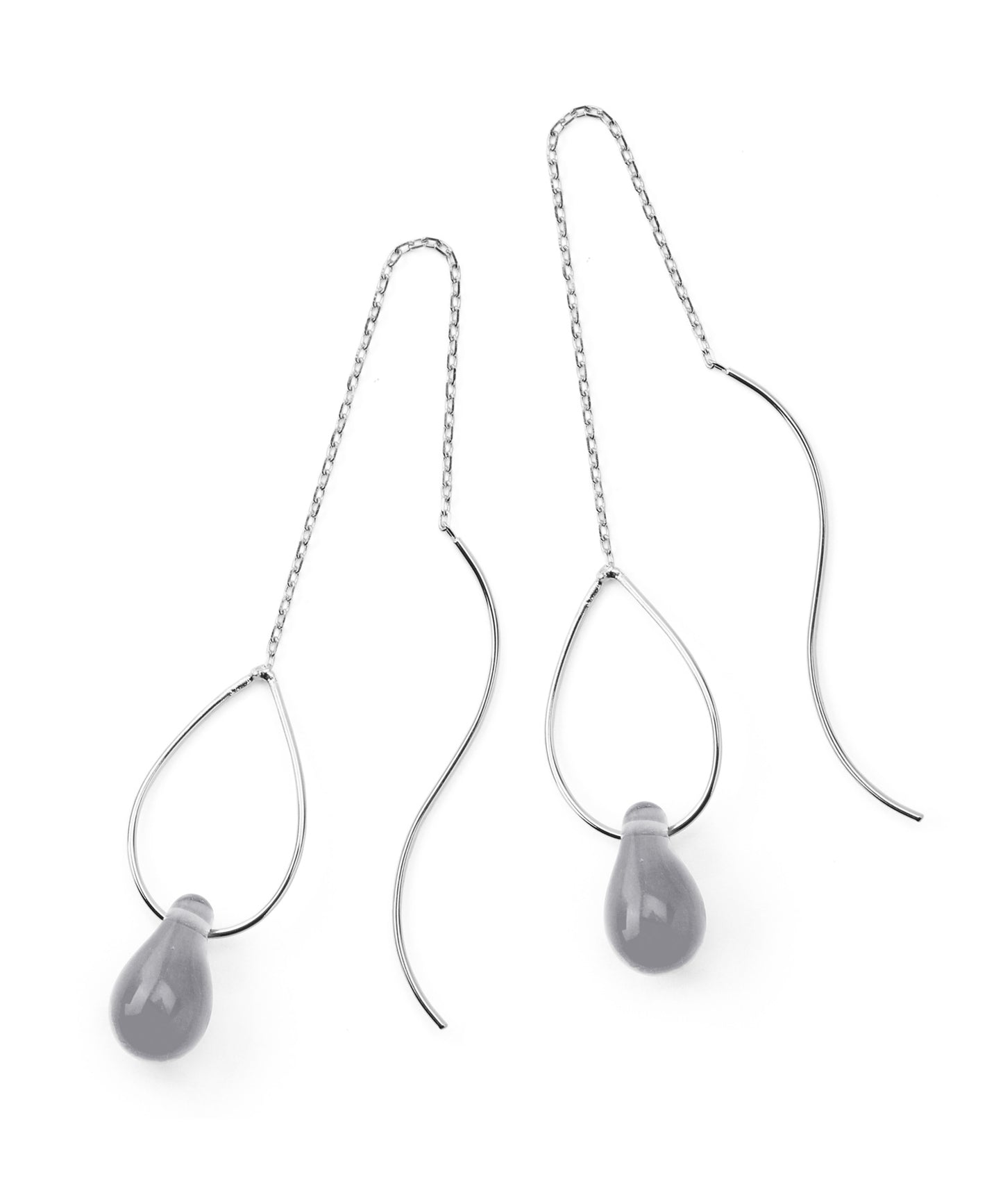 Glass Motif Earrings[A][Sheerchic]