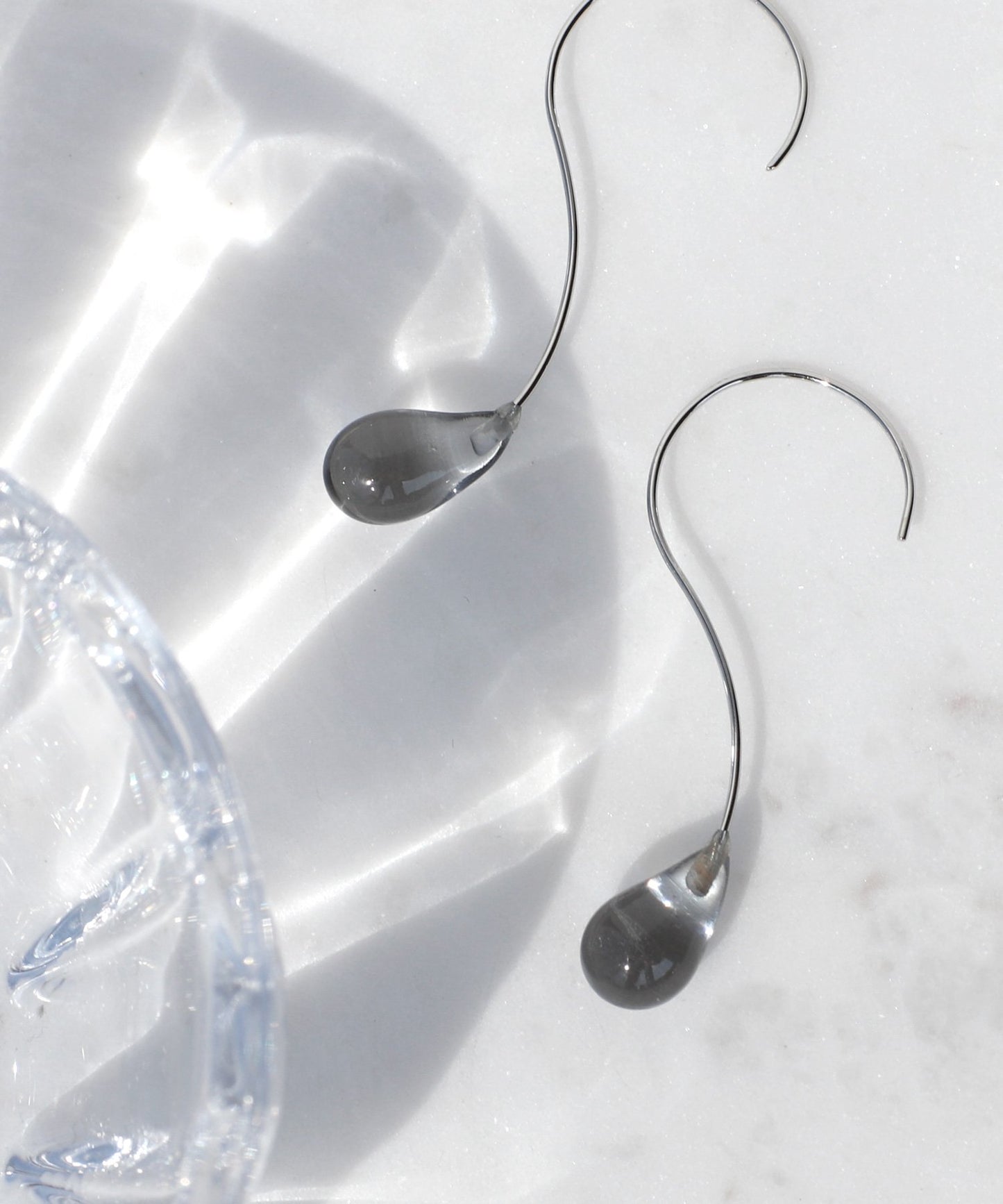 Glass Motif Earrings[B][Sheerchic]