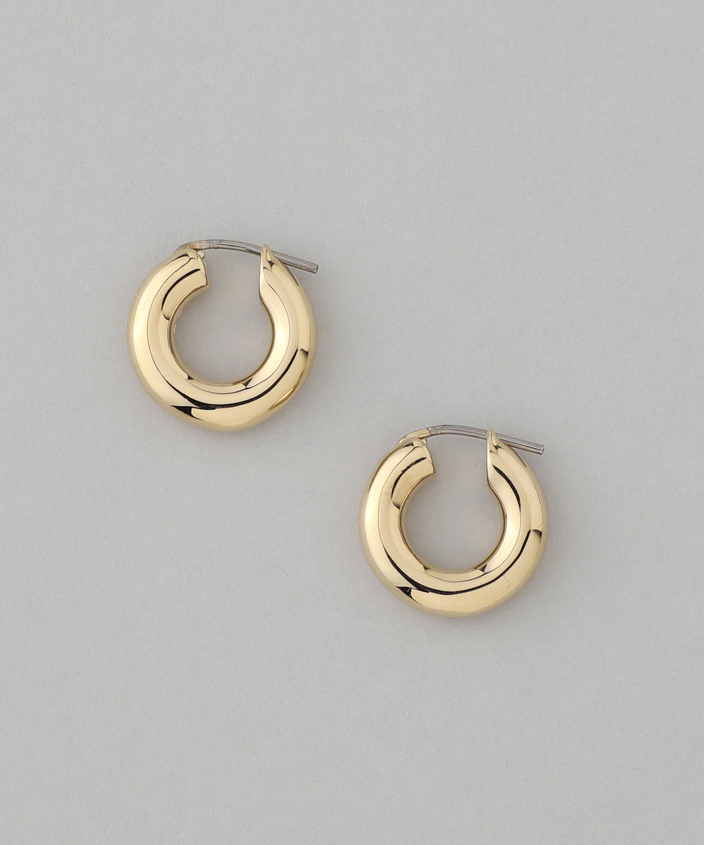 Metal Hoop Earrings [M][Basic]