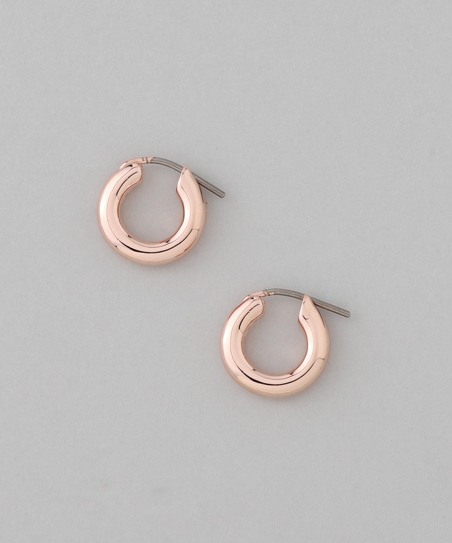 Metal Hoop Earrings [S][Basic]