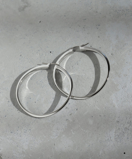 【CYAN tie-up】Zero Hoop Earrings [Basic]