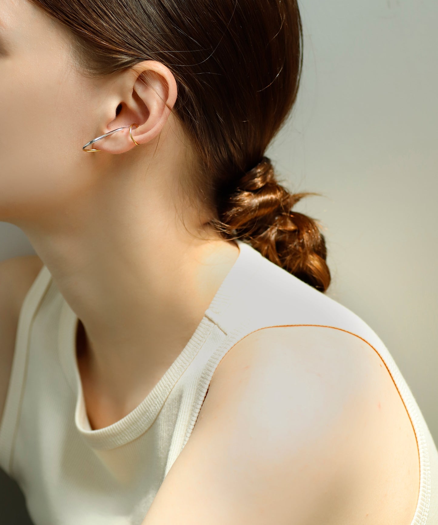 Combination Color Layered Ear Cuff [Ownideal]