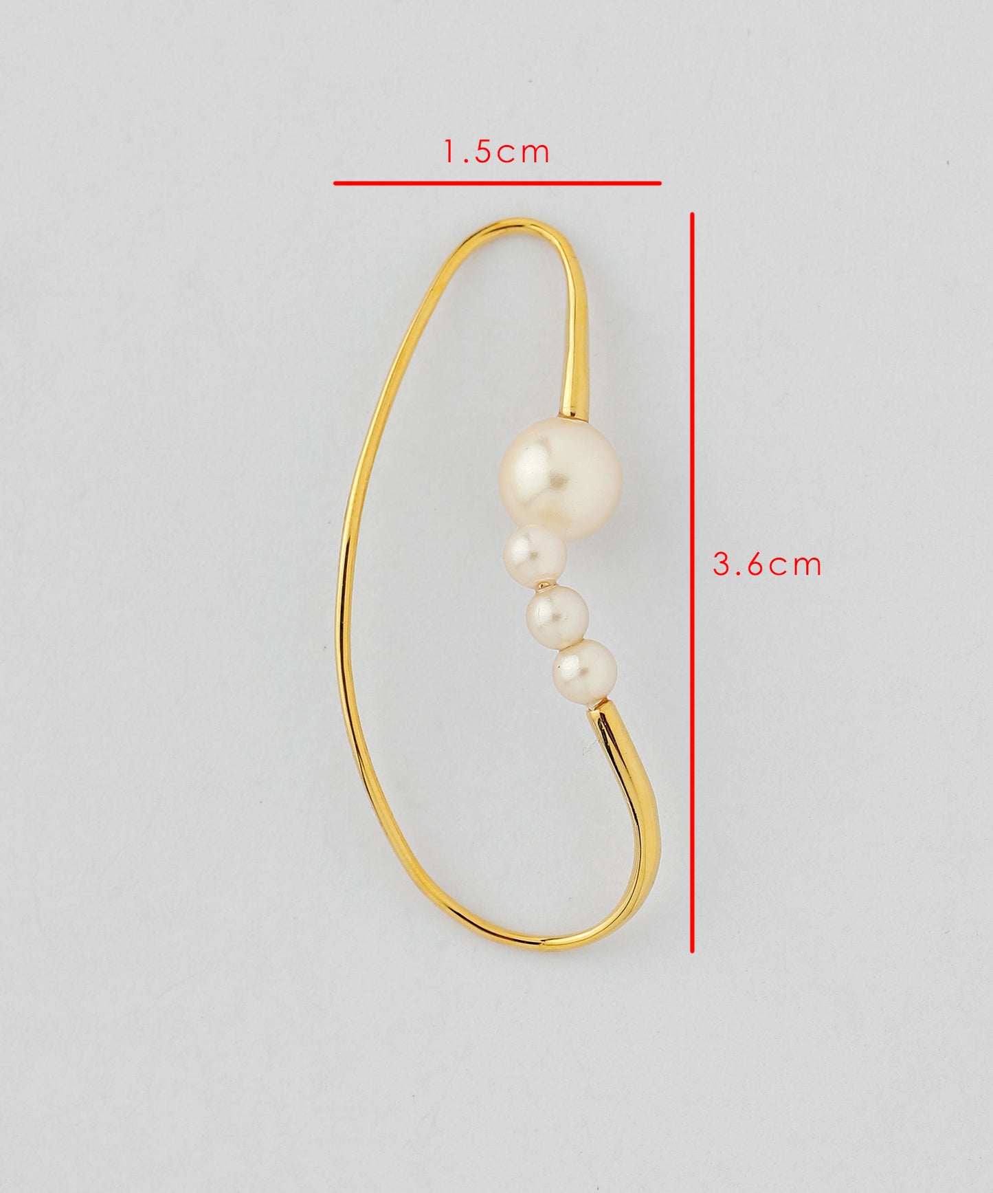 【CYAN tie-up】Solide Cuff [Pearl][Sheerchic]