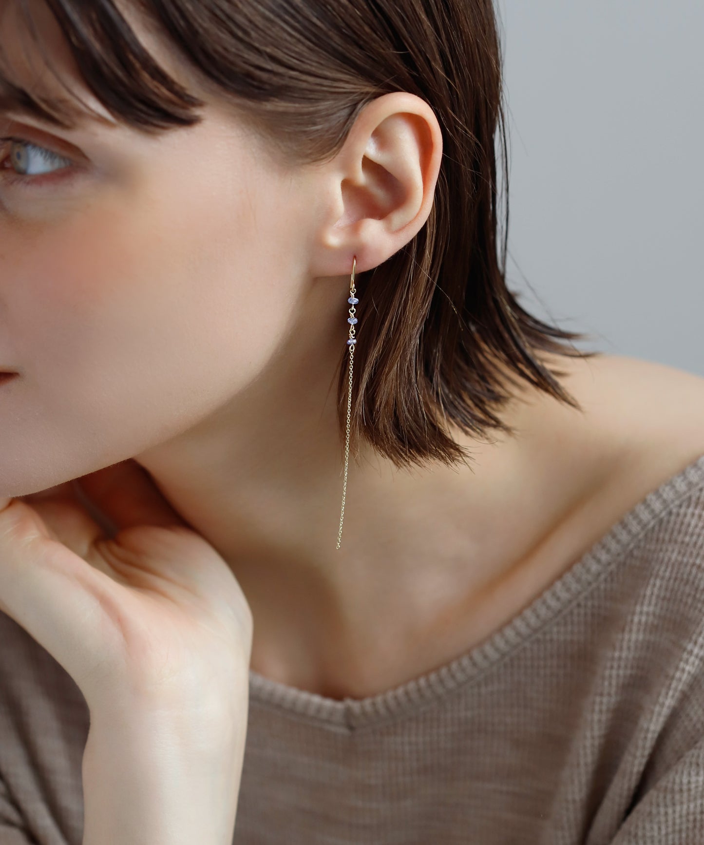 Gemstone Earrings[Sheerchic]