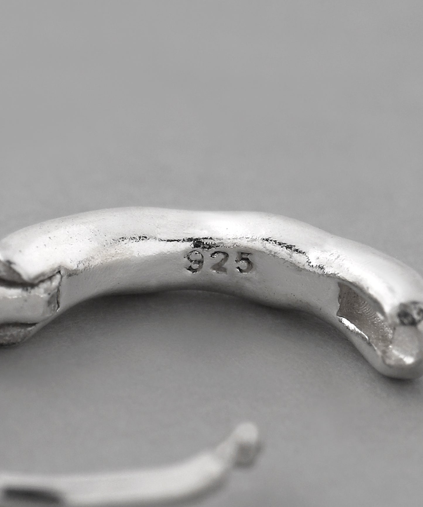 Craft Style Hoop Earrings [925 silver]