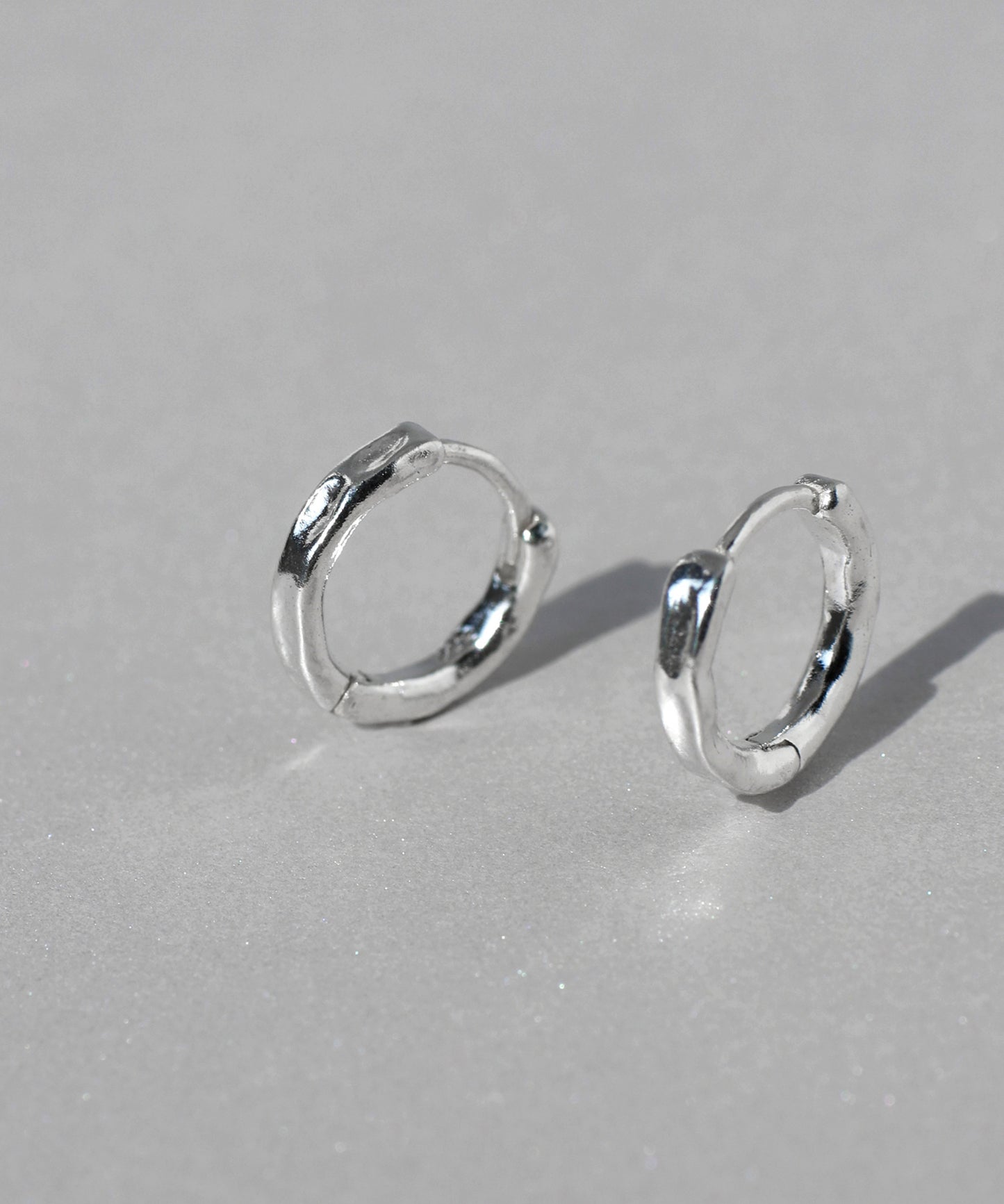 Craft Style Hoop Earrings [925 silver]