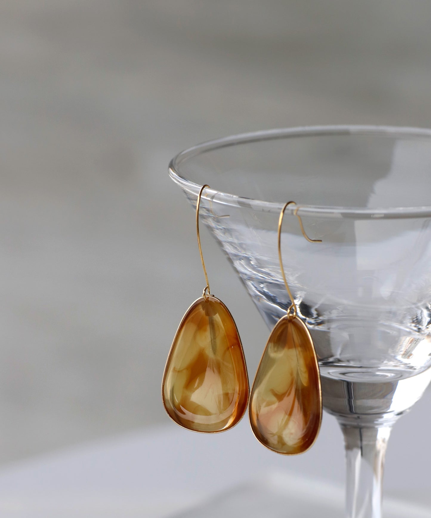 Marble Long Earrings[Ownideal]