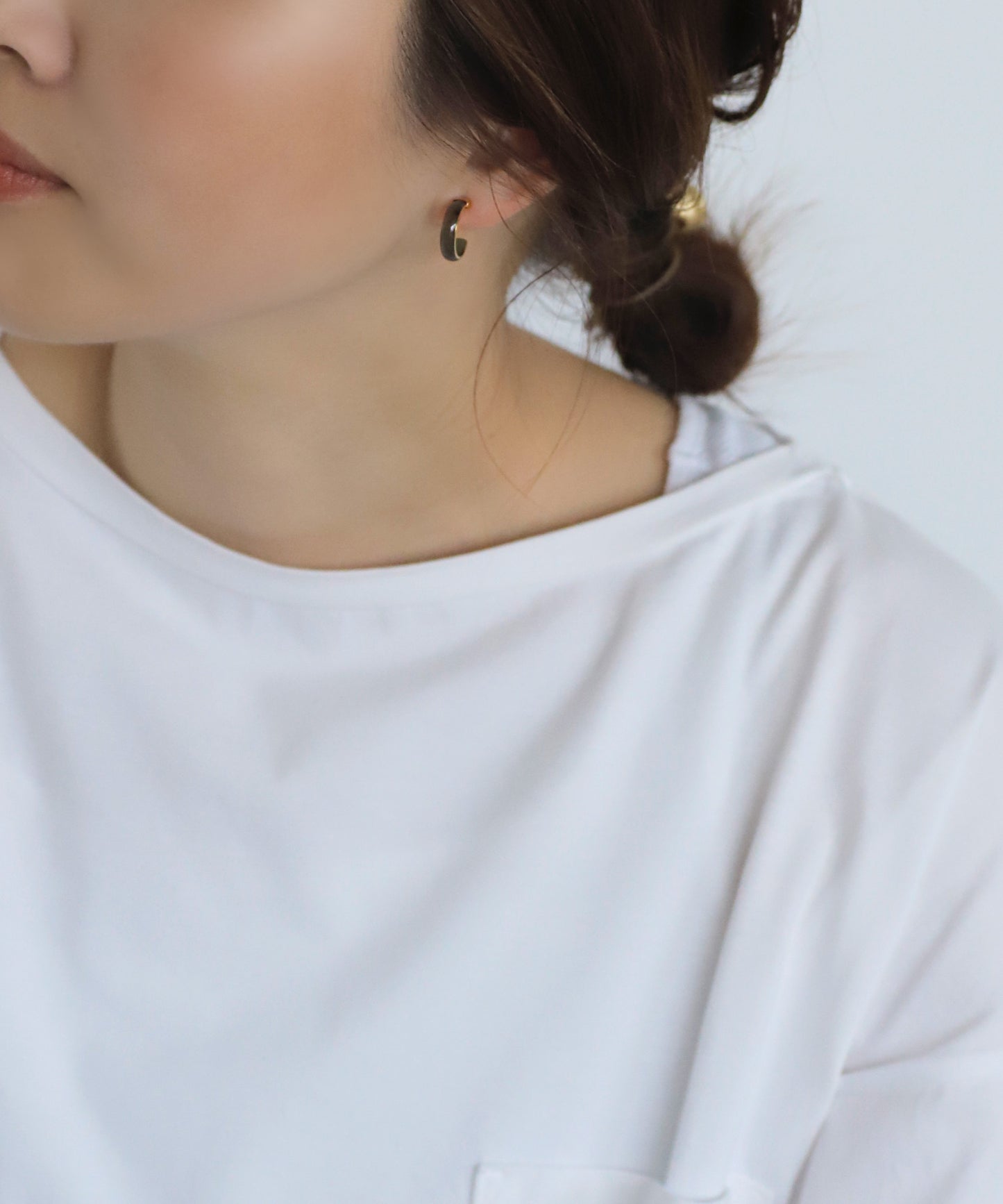 Color Hoop Earrings[S][Basic]
