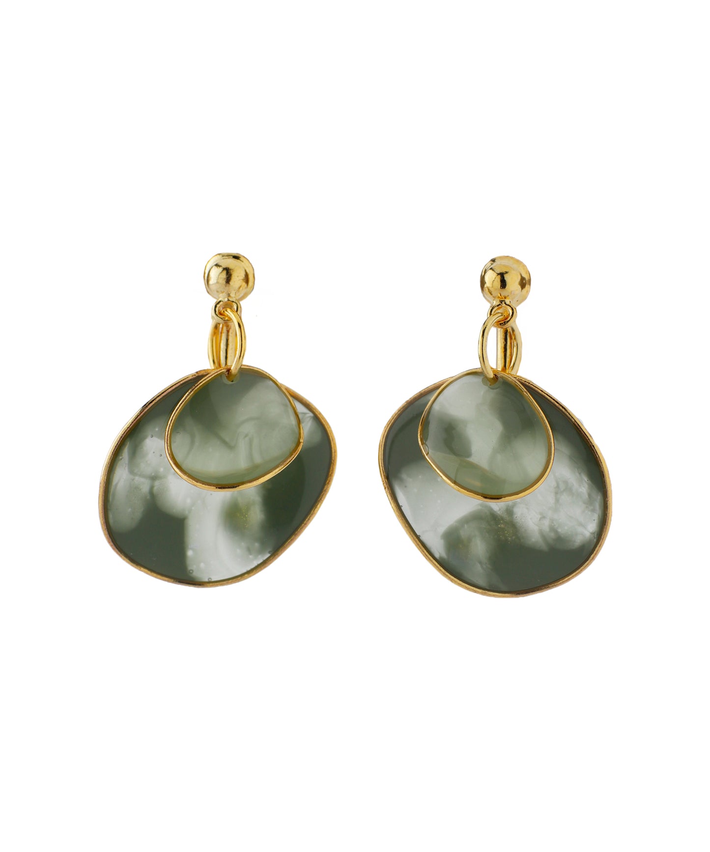 Marble Earrings [Sheerchic]
