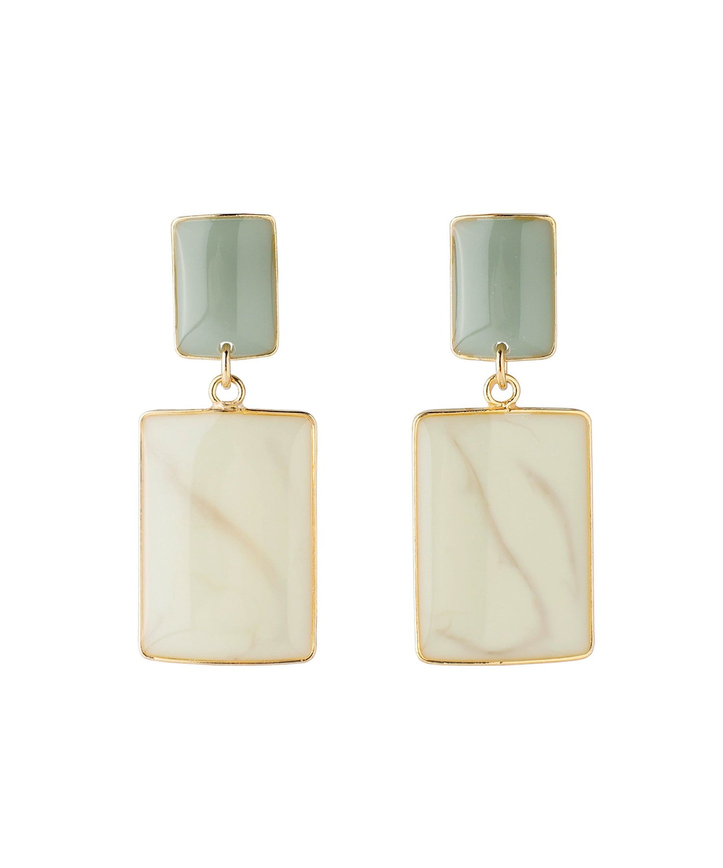 Bicolor Earrings[Sheerchic]