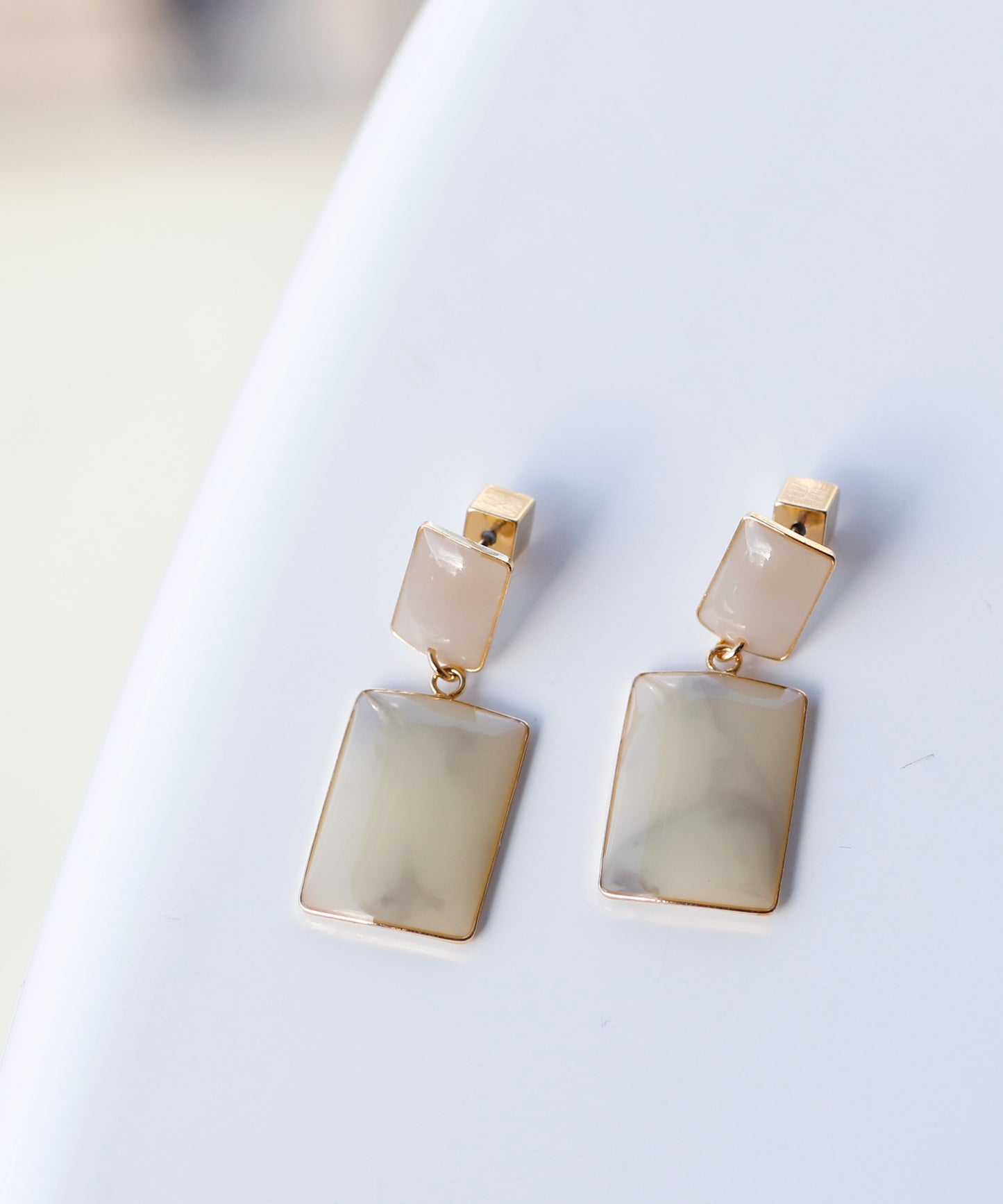 Bicolor Earrings[Sheerchic]