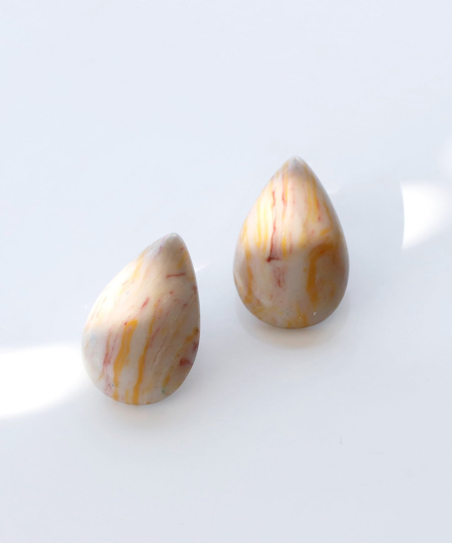 Drop Motif Stone Earrings[Ownideal]