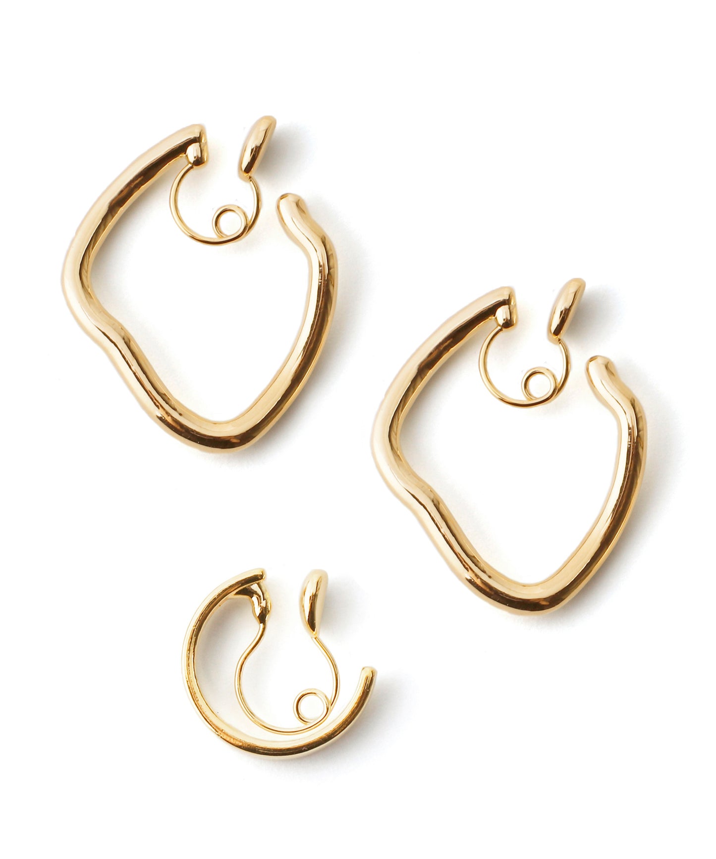 Hoop Set Clip On Earrings[Ownideal]