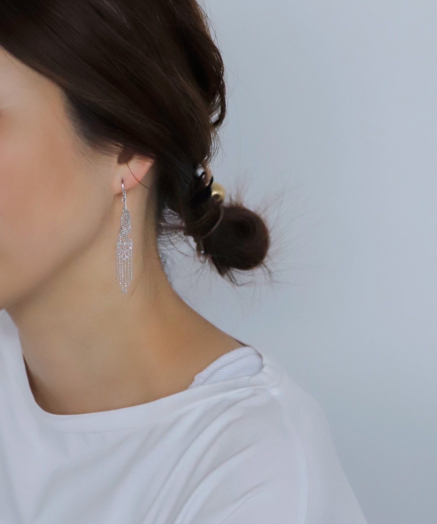 Chandelier Earrings[Sheerchic][925 silver]