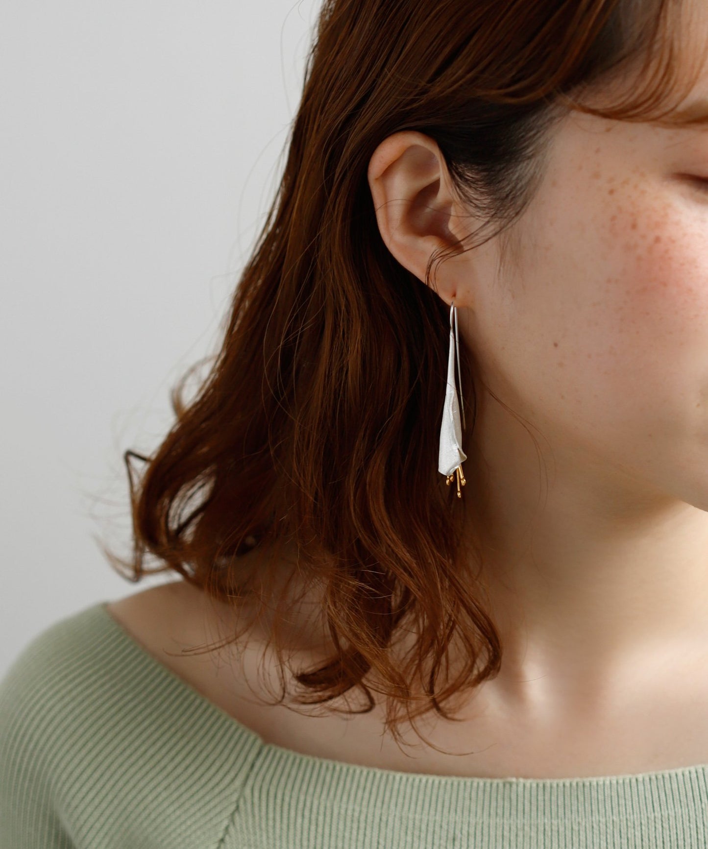 Flora Earrings[A][925 silver][Ownideal]