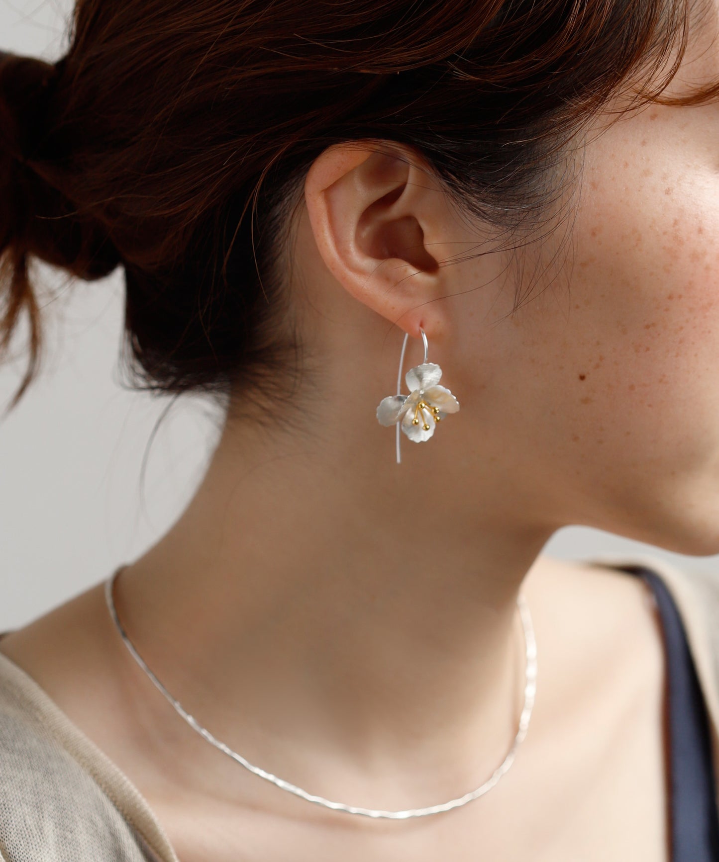 Flora Earrings[C][925 silver][Ownideal]