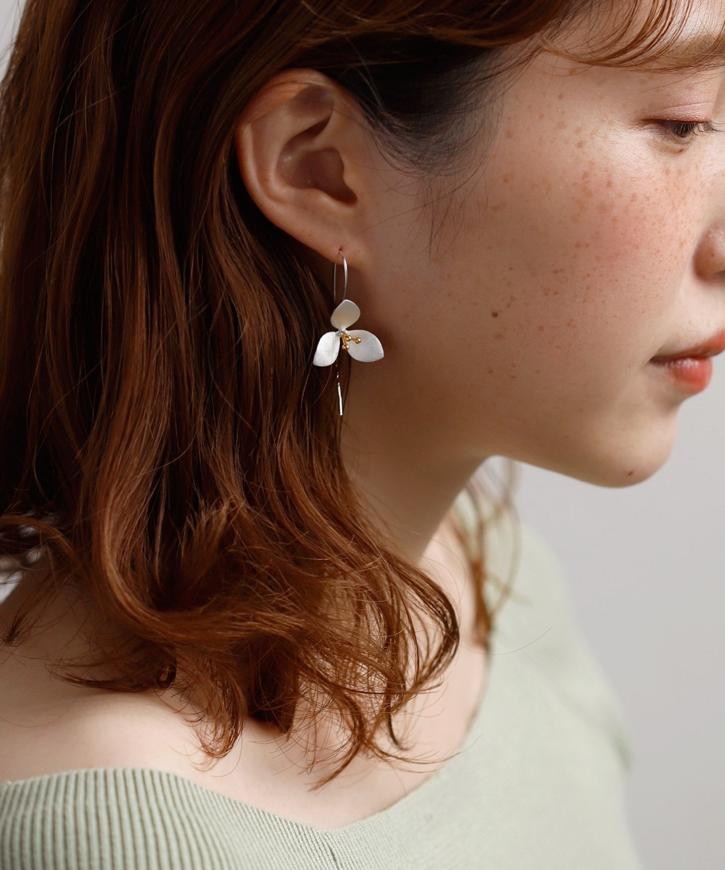 Flora Earrings[I][925 silver][Ownideal]