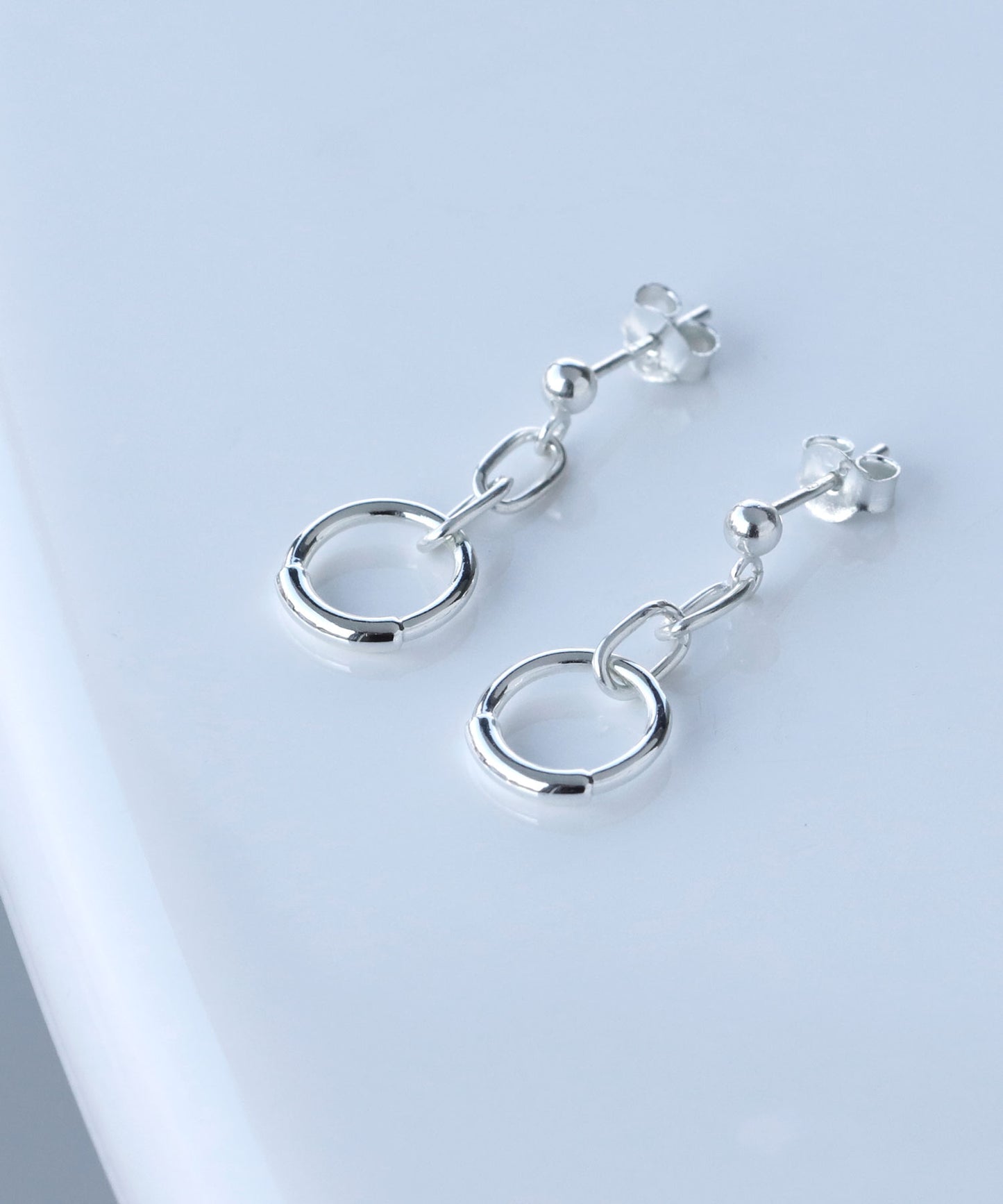 Circle Earrings[925 silver][Basic]