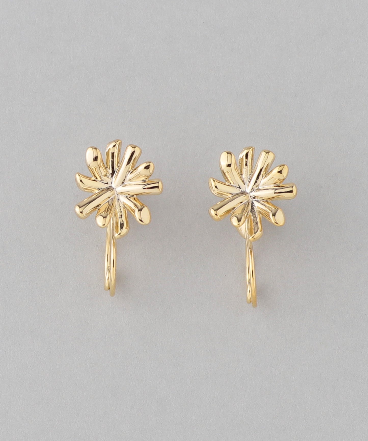 Flower Clip On Earrings [Basic]