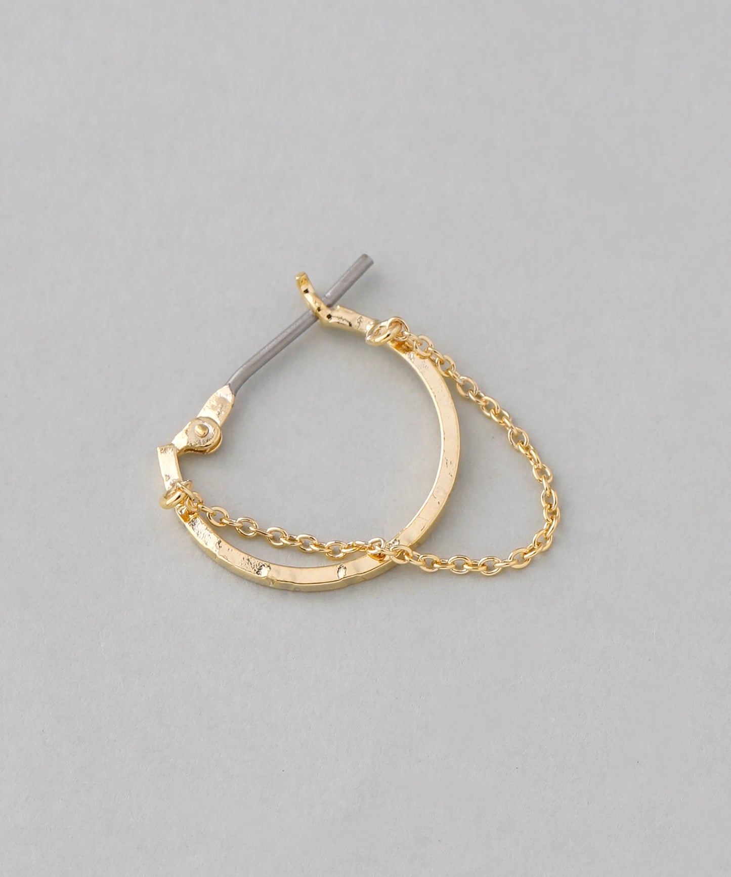 Chain Hoop Earrings [Sheerchic]
